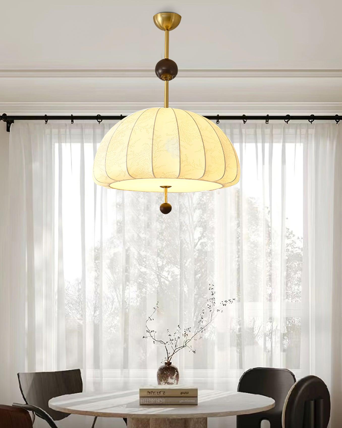 Trigg Suspension Carte Motif Tissu - Neutralighting