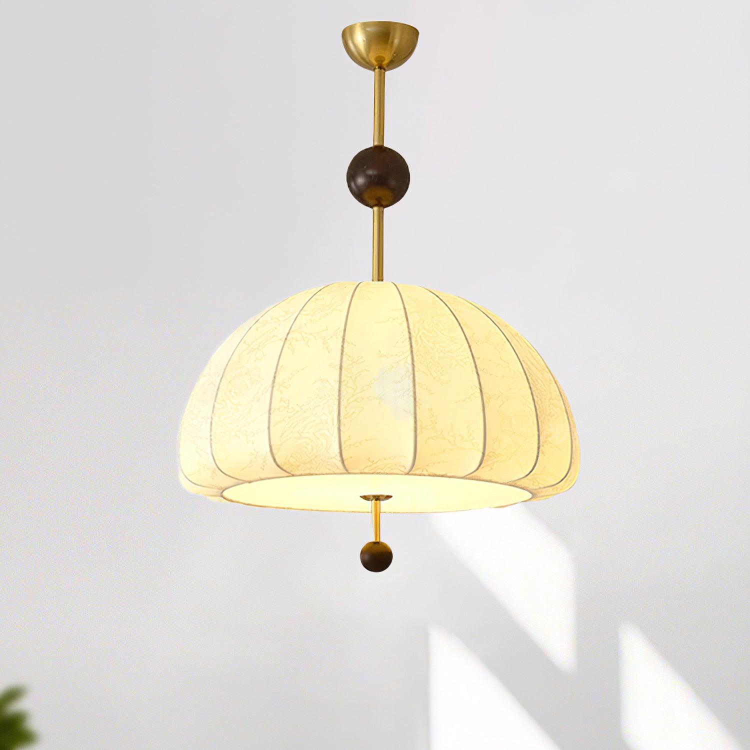 Trigg Suspension Carte Motif Tissu - Neutralighting