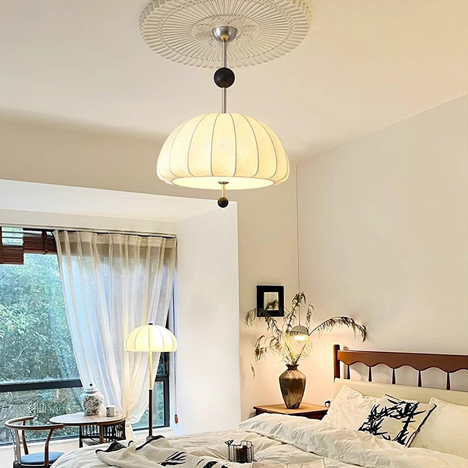 Trigg Suspension Carte Motif Tissu - Neutralighting