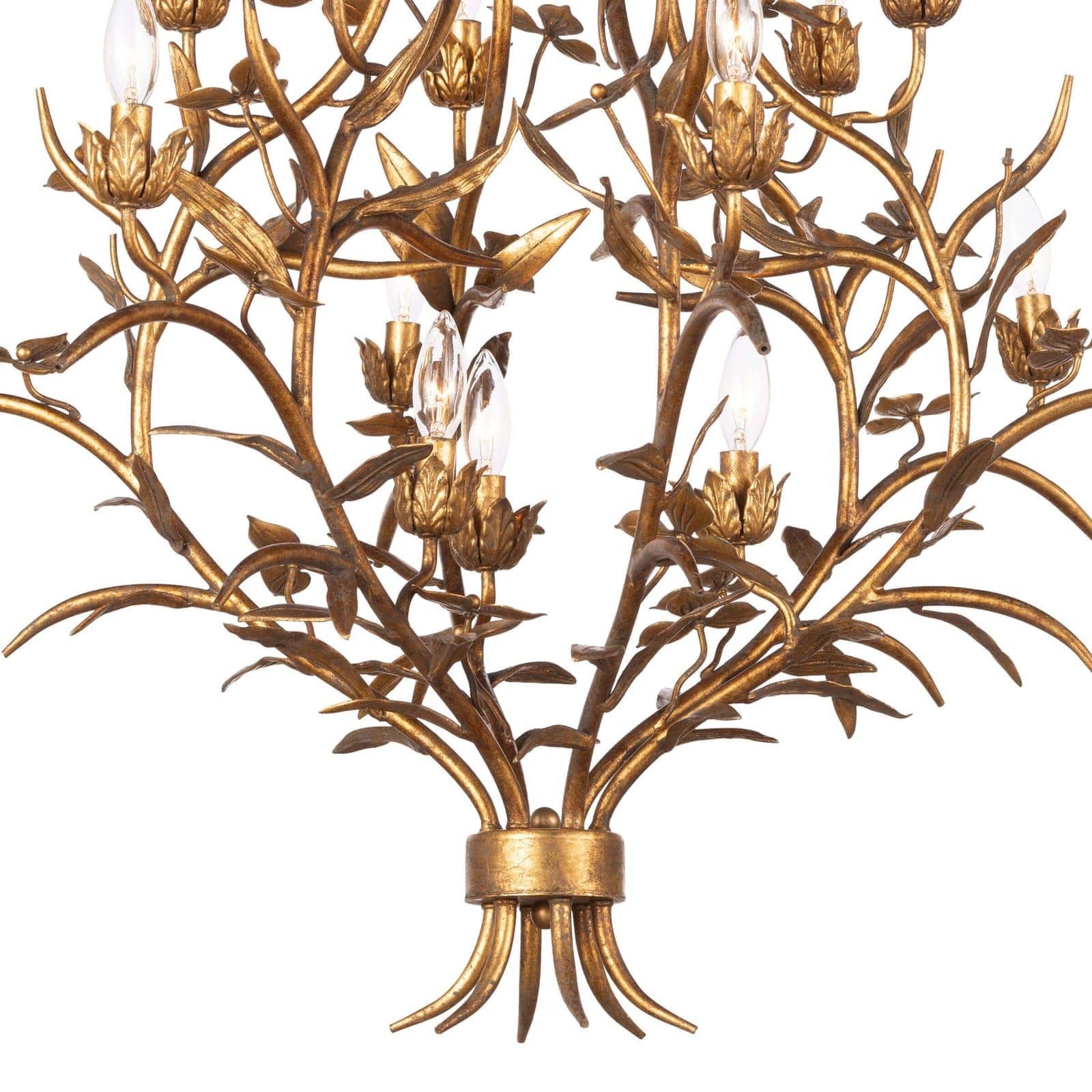 Lydoraris Postmodern Luxury Art Metal Chandelier - Lamp Copper