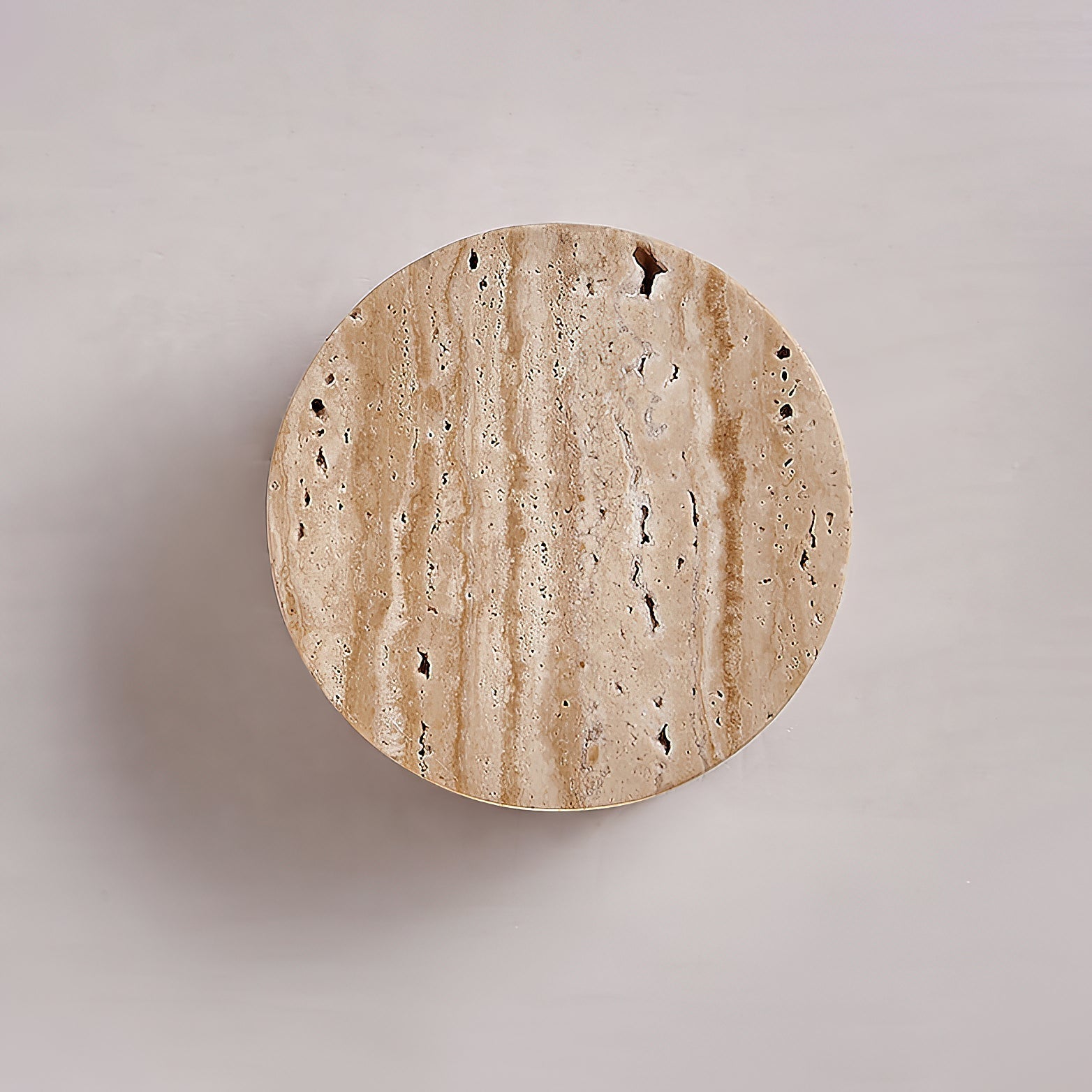 Izoren Classic Modern Minimalist Travertine Wall Lamp - Lamp Copper