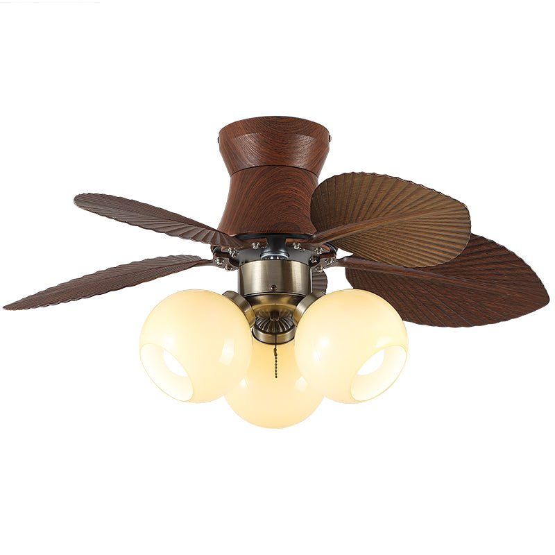 Plafonnier ventilateur Walden Chêne avec fonction de contrôle à 6 vitesses