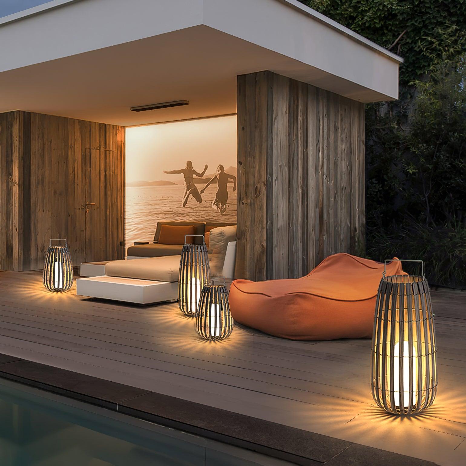 Veshael Lampe Extérieure Lanterne Tressée Tropic - Neutralighting