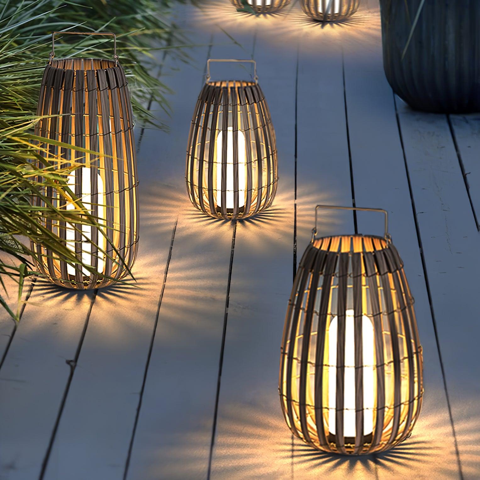 Veshael Lampe Extérieure Lanterne Tressée Tropic - Neutralighting