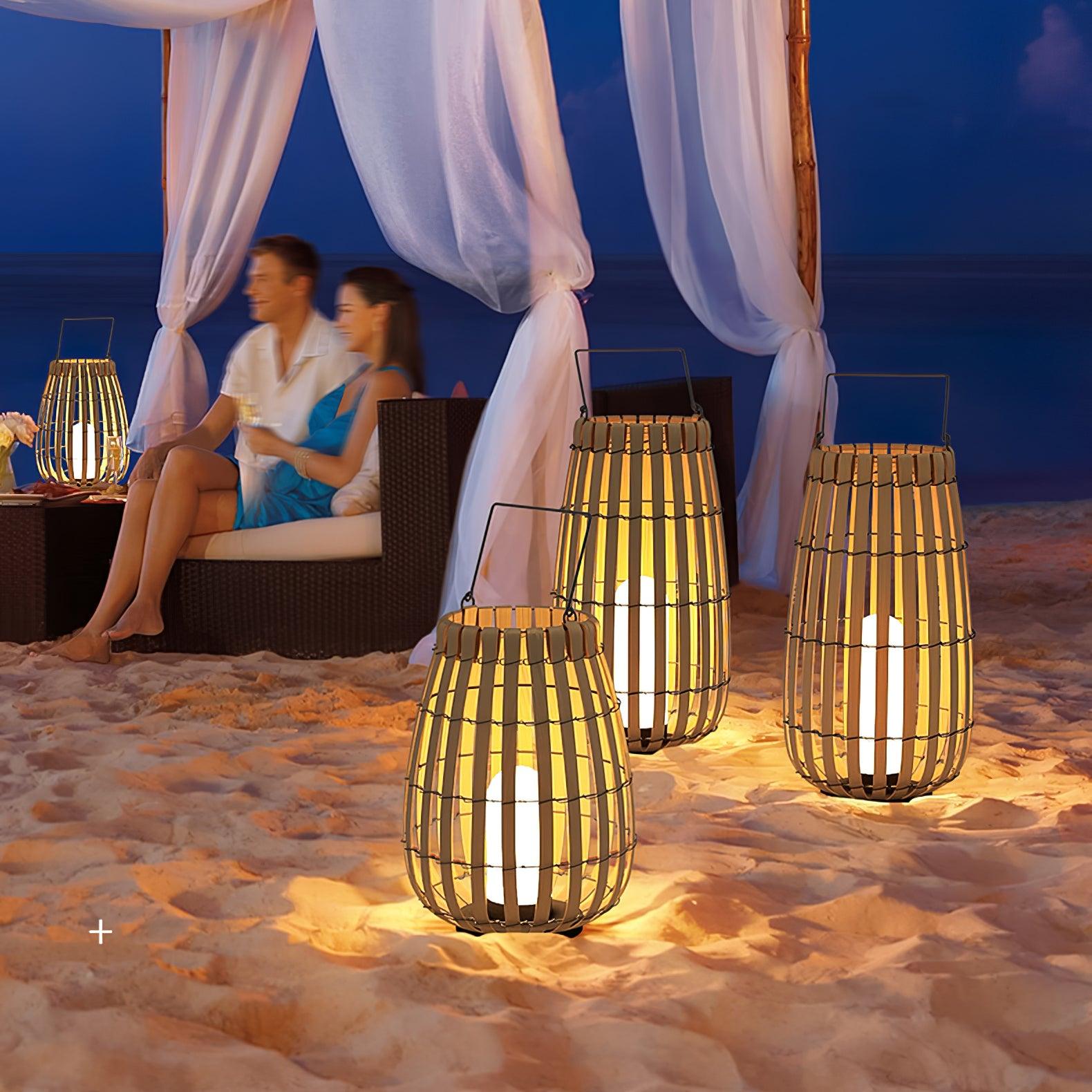 Veshael Lampe Extérieure Lanterne Tressée Tropic - Neutralighting