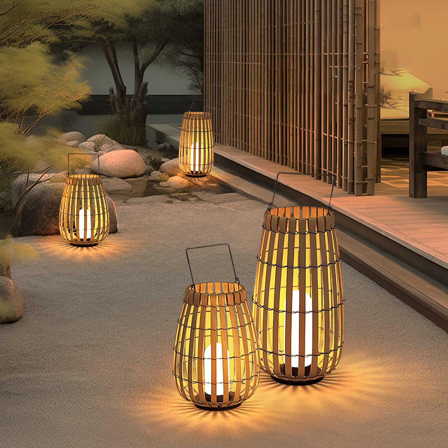 Veshael Lampe Extérieure Lanterne Tressée Tropic - Neutralighting