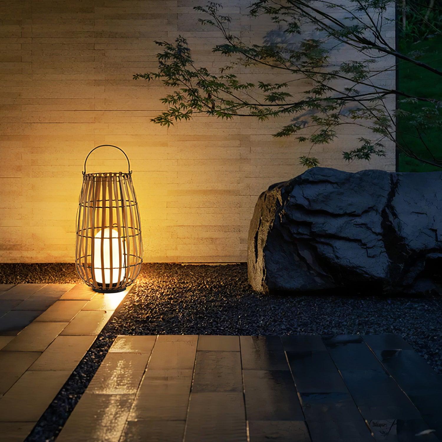 Veshael Lampe Extérieure Lanterne Tressée Tropic - Neutralighting