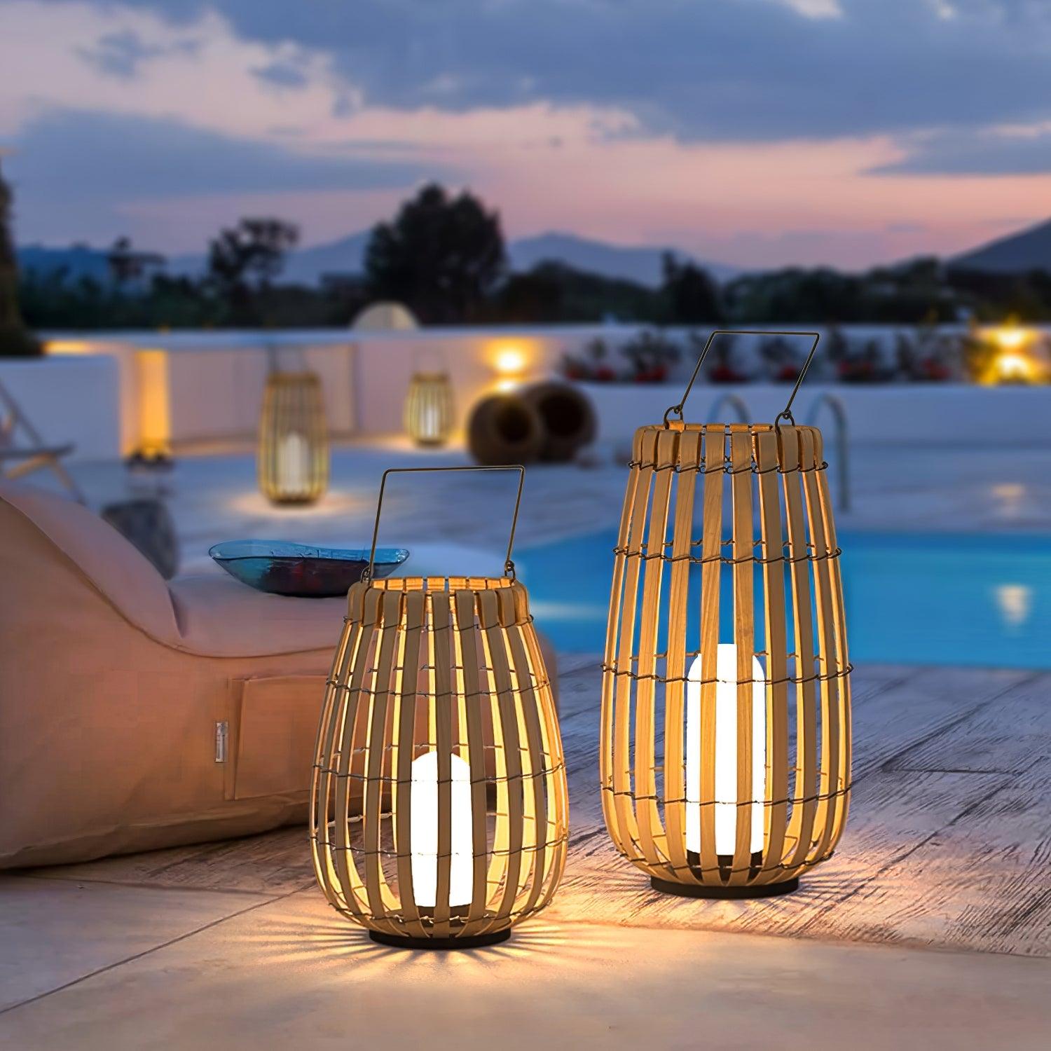Veshael Lampe Extérieure Lanterne Tressée Tropic - Neutralighting