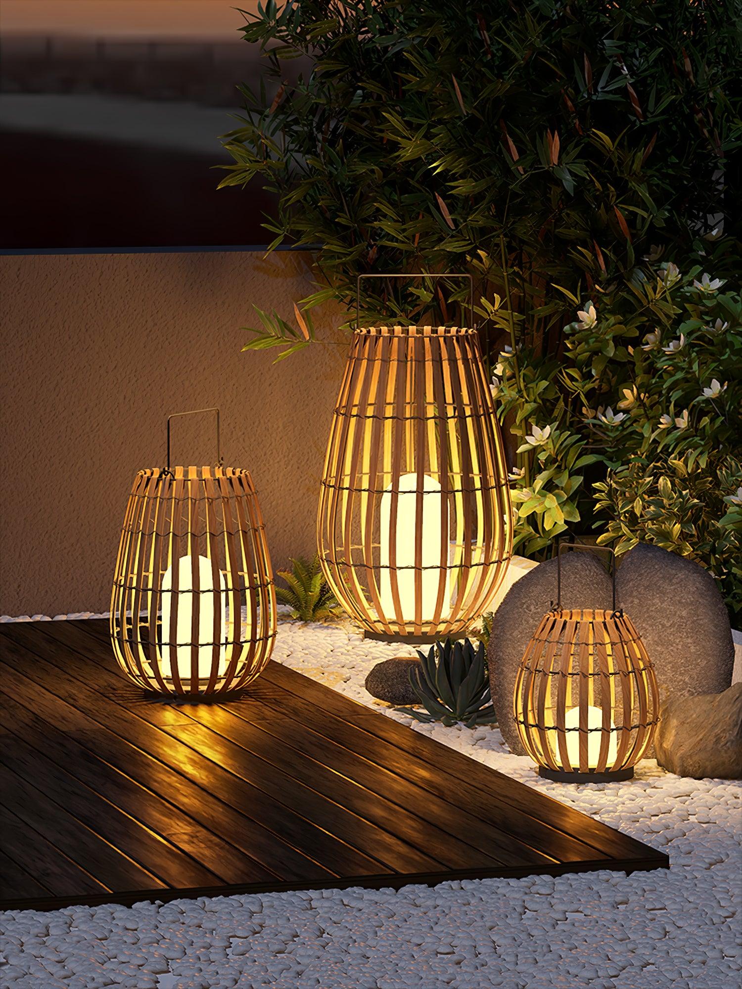 Veshael Lampe Extérieure Lanterne Tressée Tropic - Neutralighting