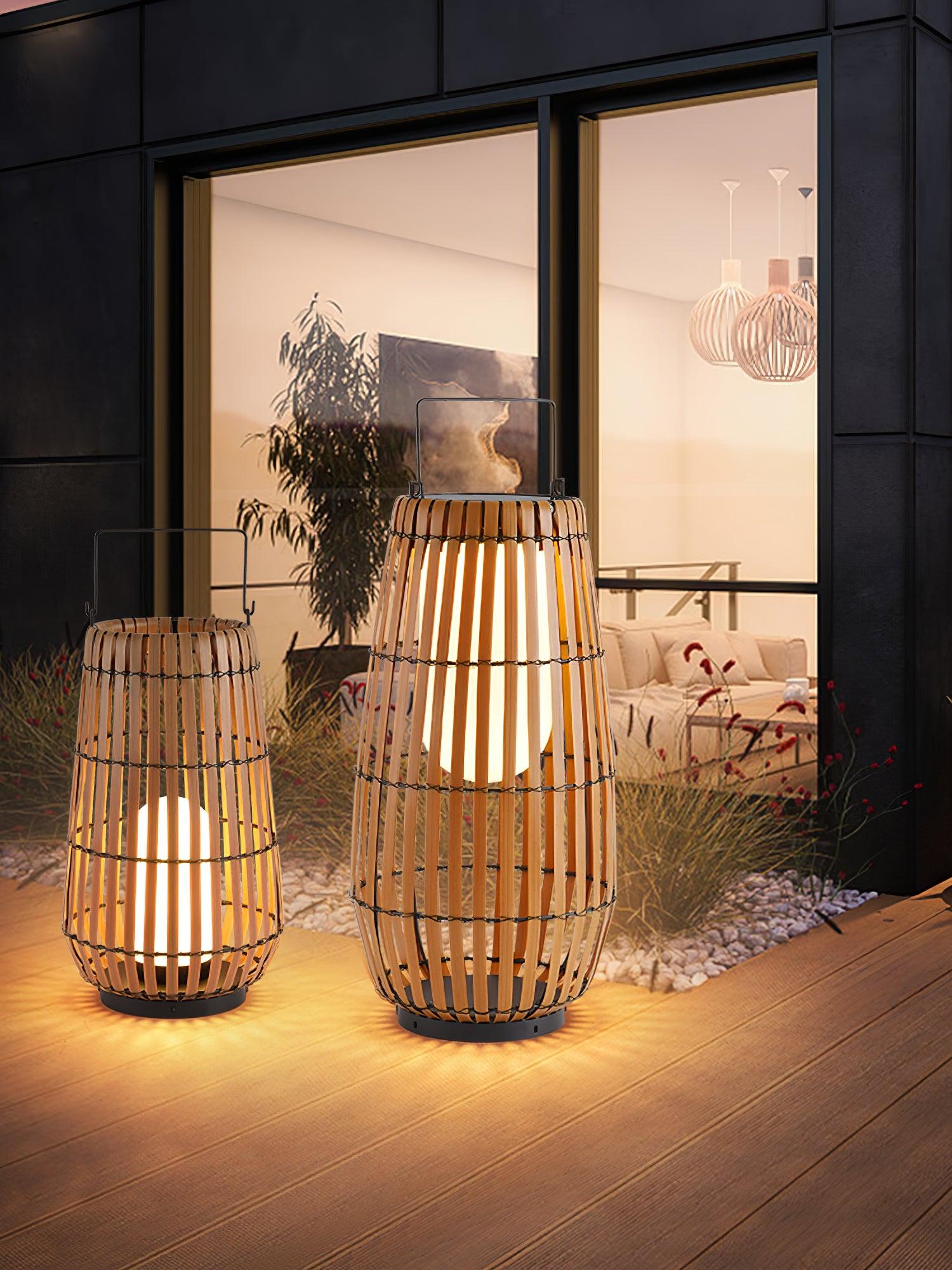 Veshael Lampe Extérieure Lanterne Tressée Tropic - Neutralighting