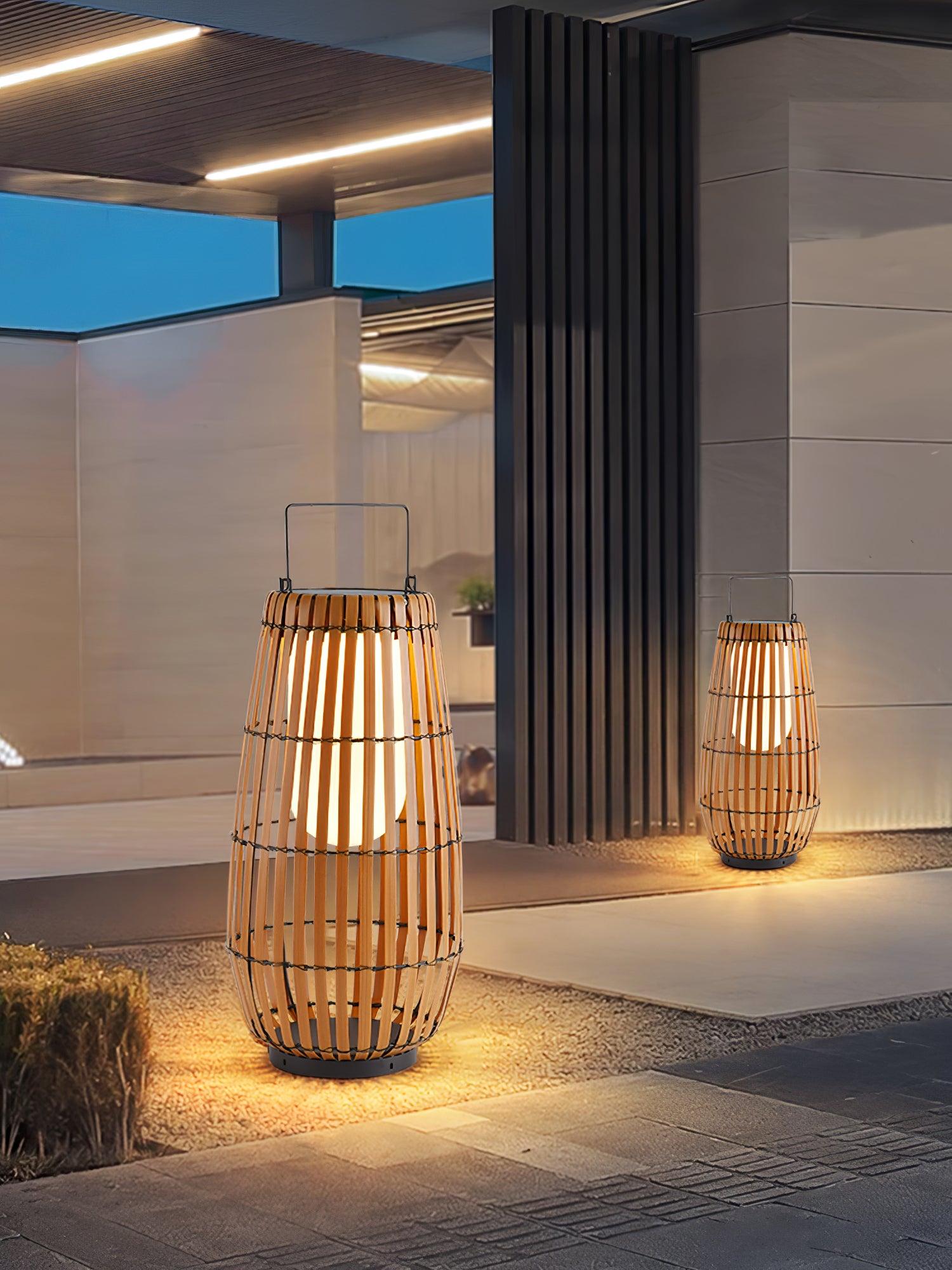 Veshael Lampe Extérieure Lanterne Tressée Tropic - Neutralighting