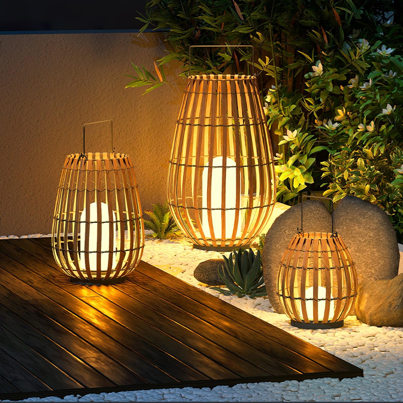 Veshael Lampe Extérieure Lanterne Tressée Tropic - Neutralighting