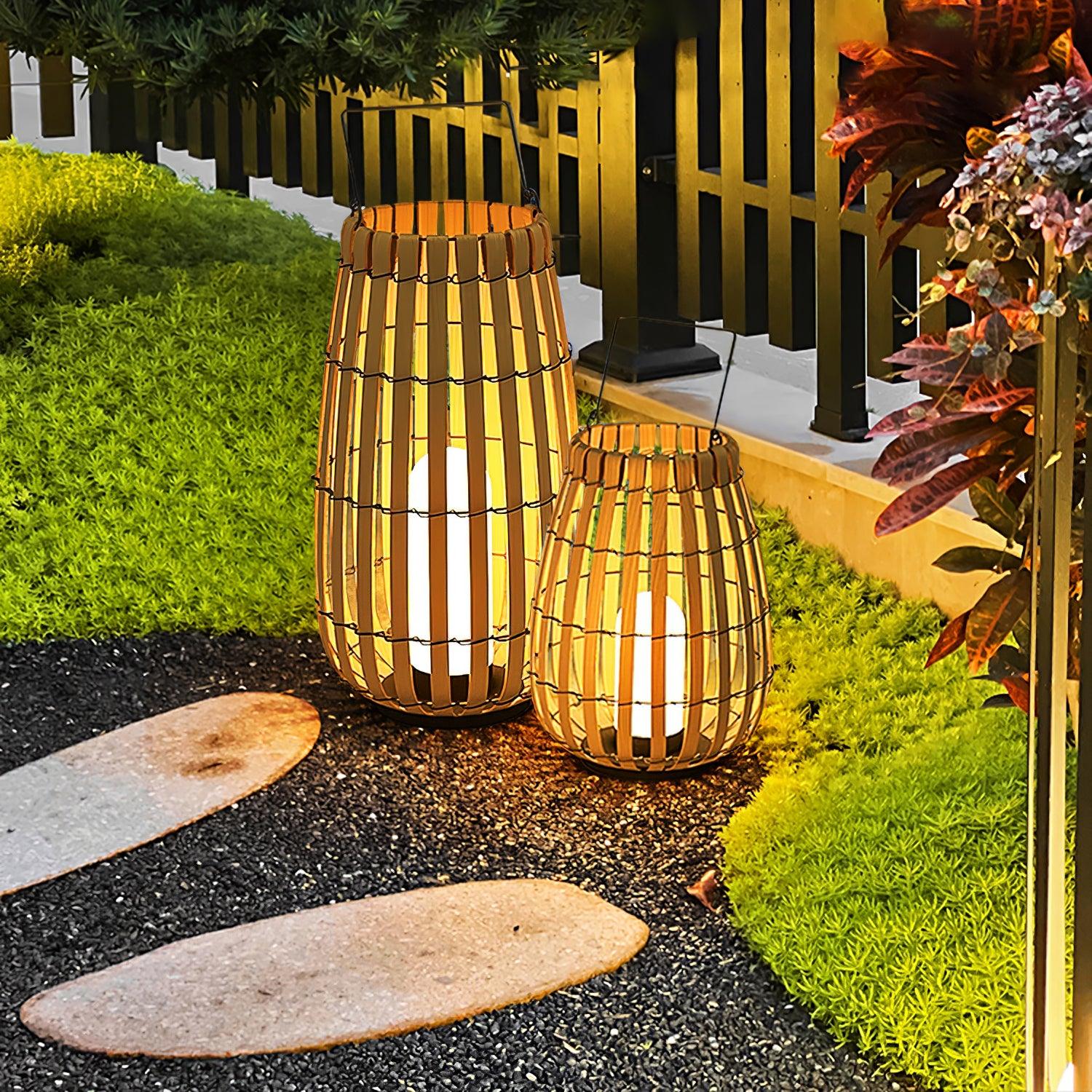 Veshael Lampe Extérieure Lanterne Tressée Tropic - Neutralighting