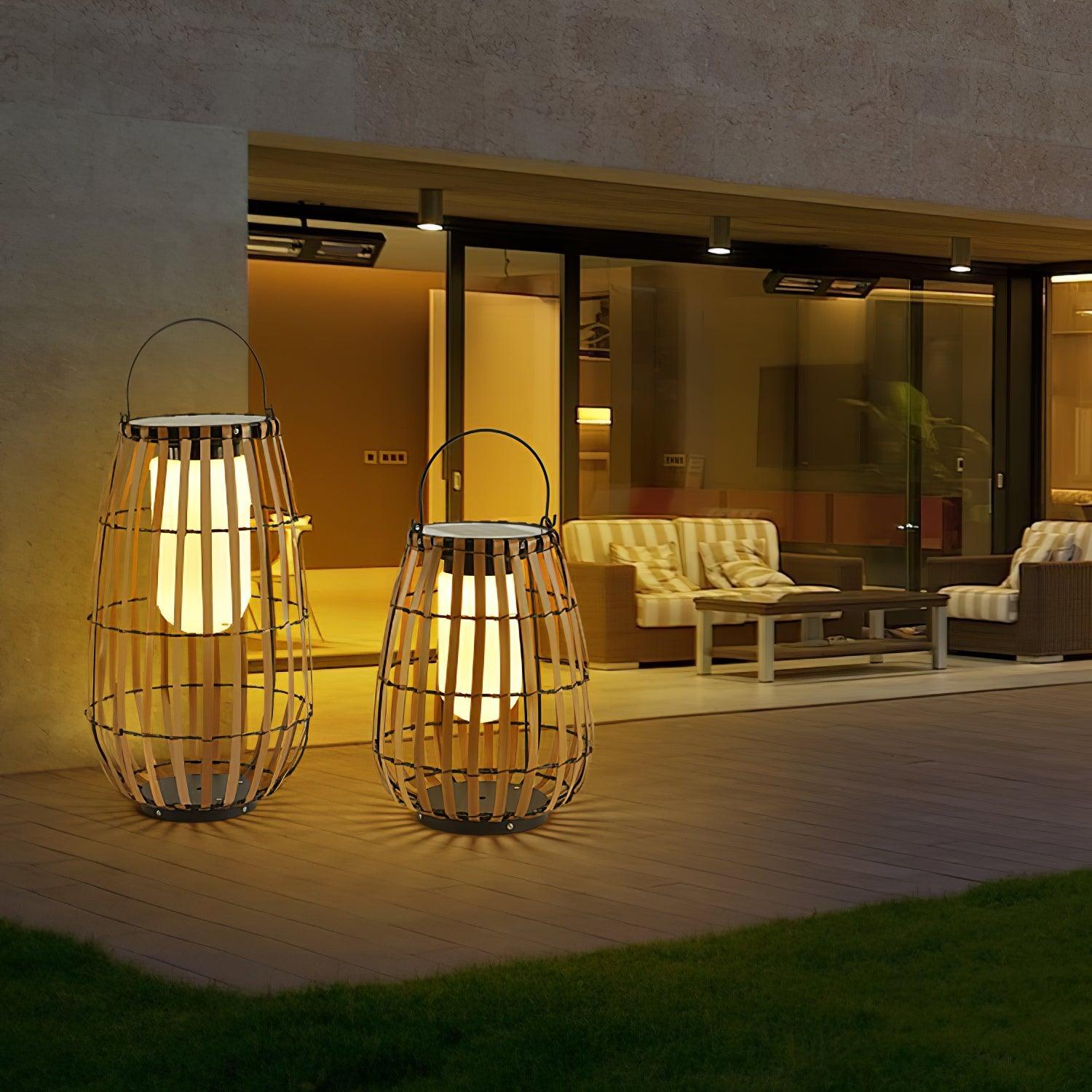 Veshael Lampe Extérieure Lanterne Tressée Tropic - Neutralighting