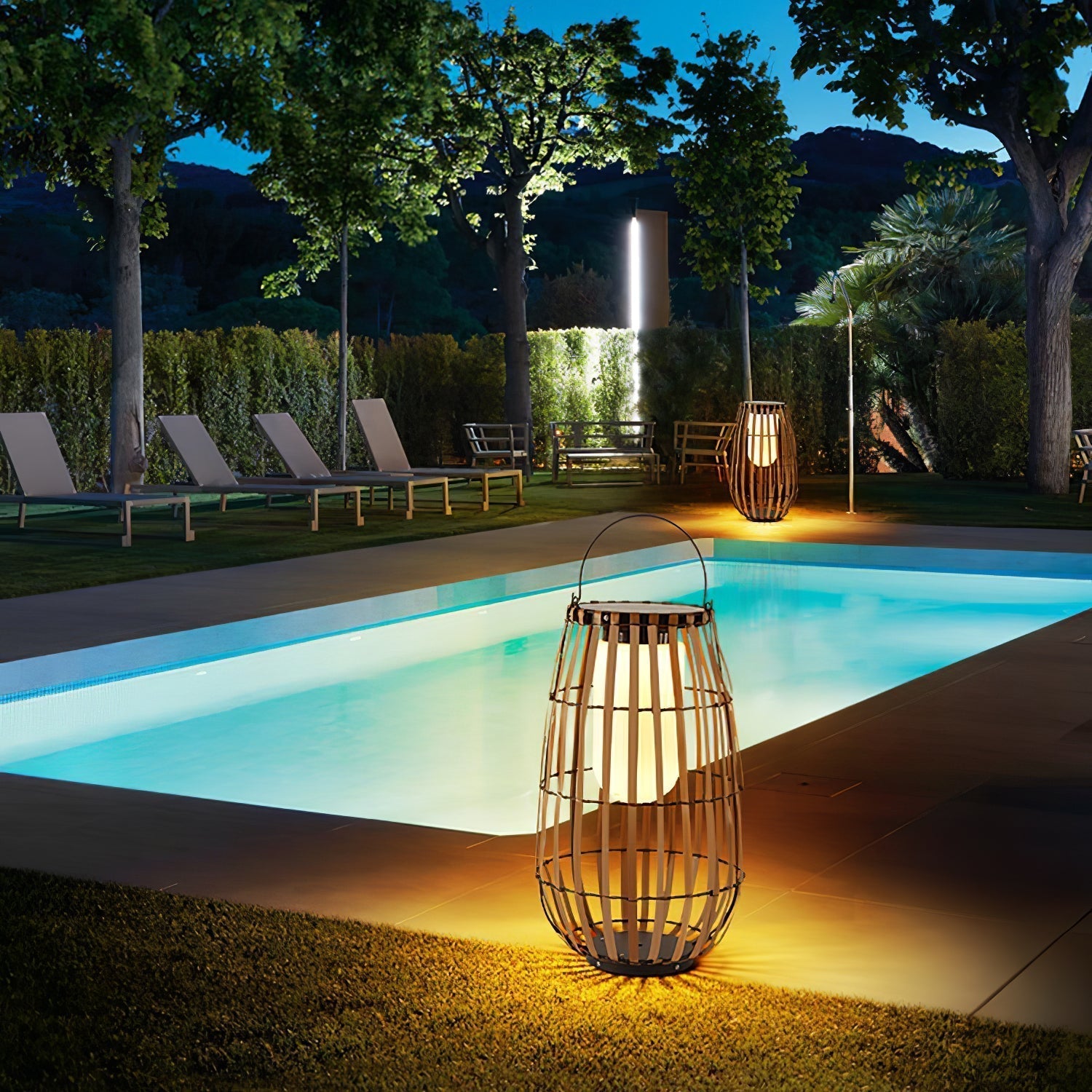 Veshael Lampe Extérieure Lanterne Tressée Tropic - Neutralighting