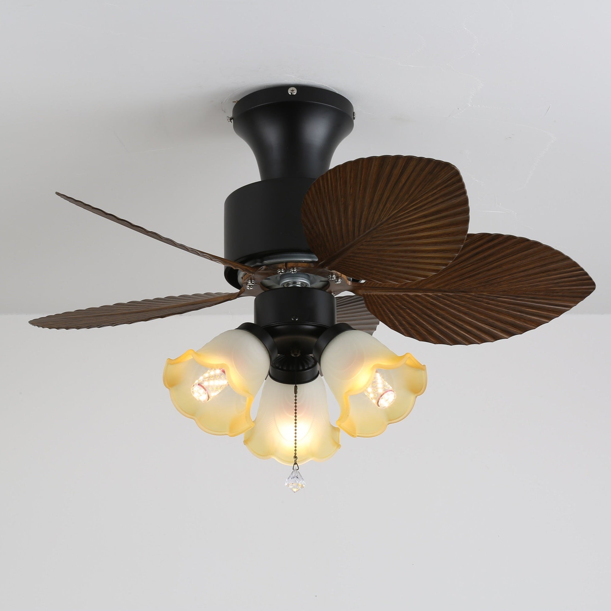 Plafonnier Ventilateur Marvella présentant son esthétique vintage