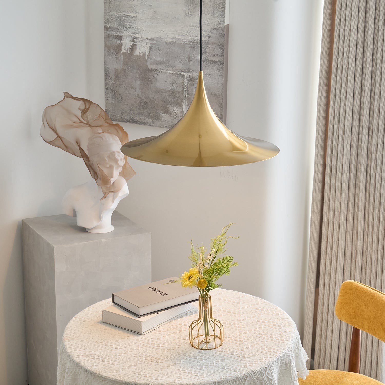 Solisin Suspension à col fin et large évasement pour salle à manger - Neutralighting