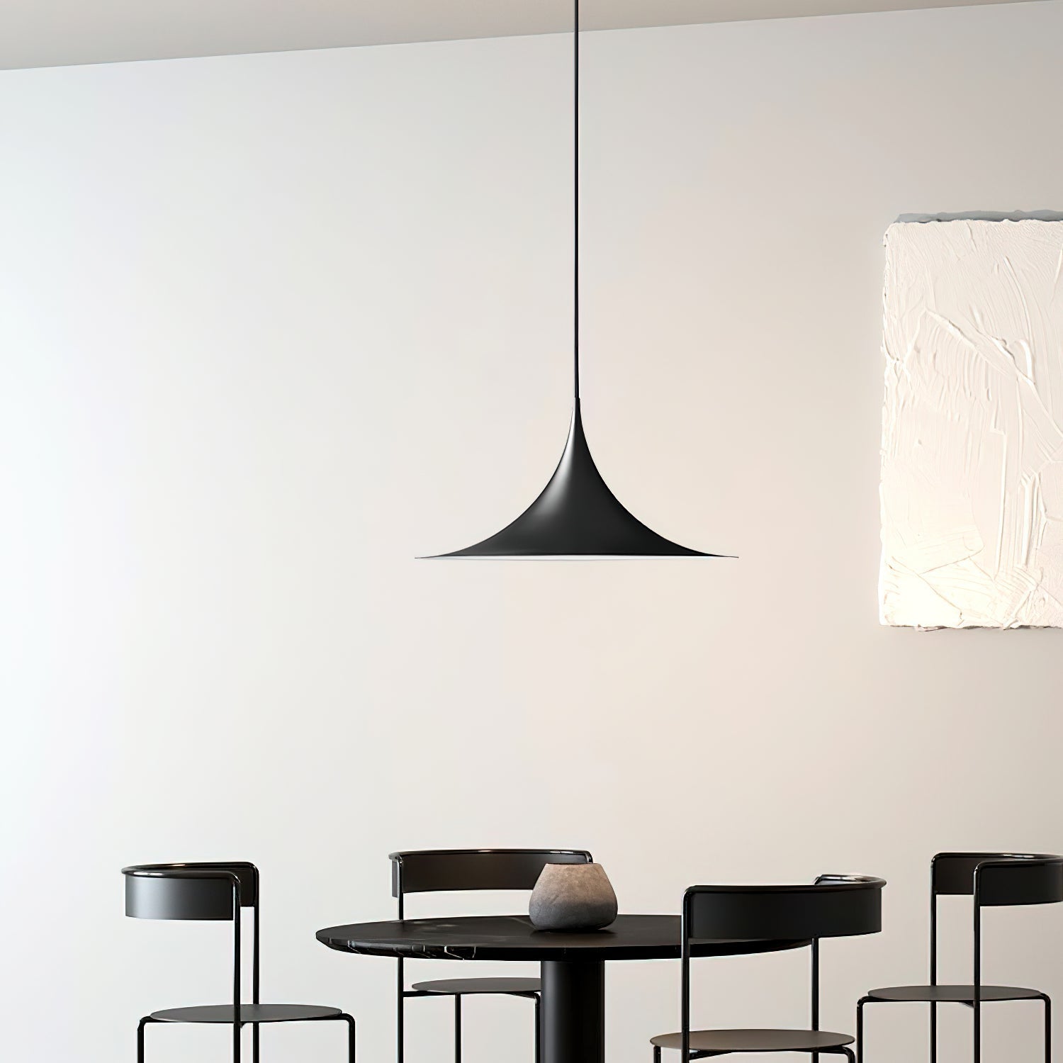 Solisin Suspension à col fin et large évasement pour salle à manger - Neutralighting