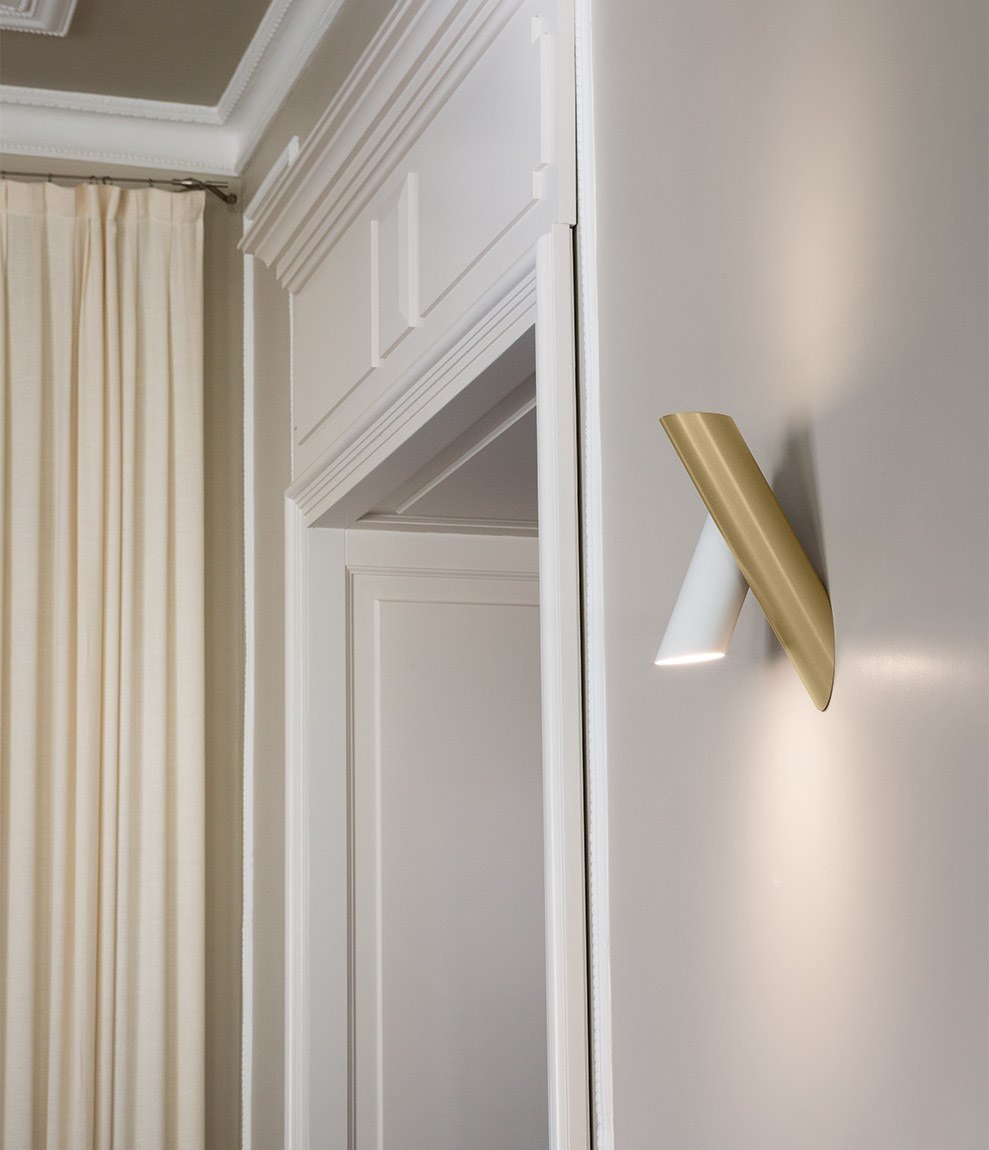 Luna Lampe Murale Métallique Minimaliste - Neutralighting