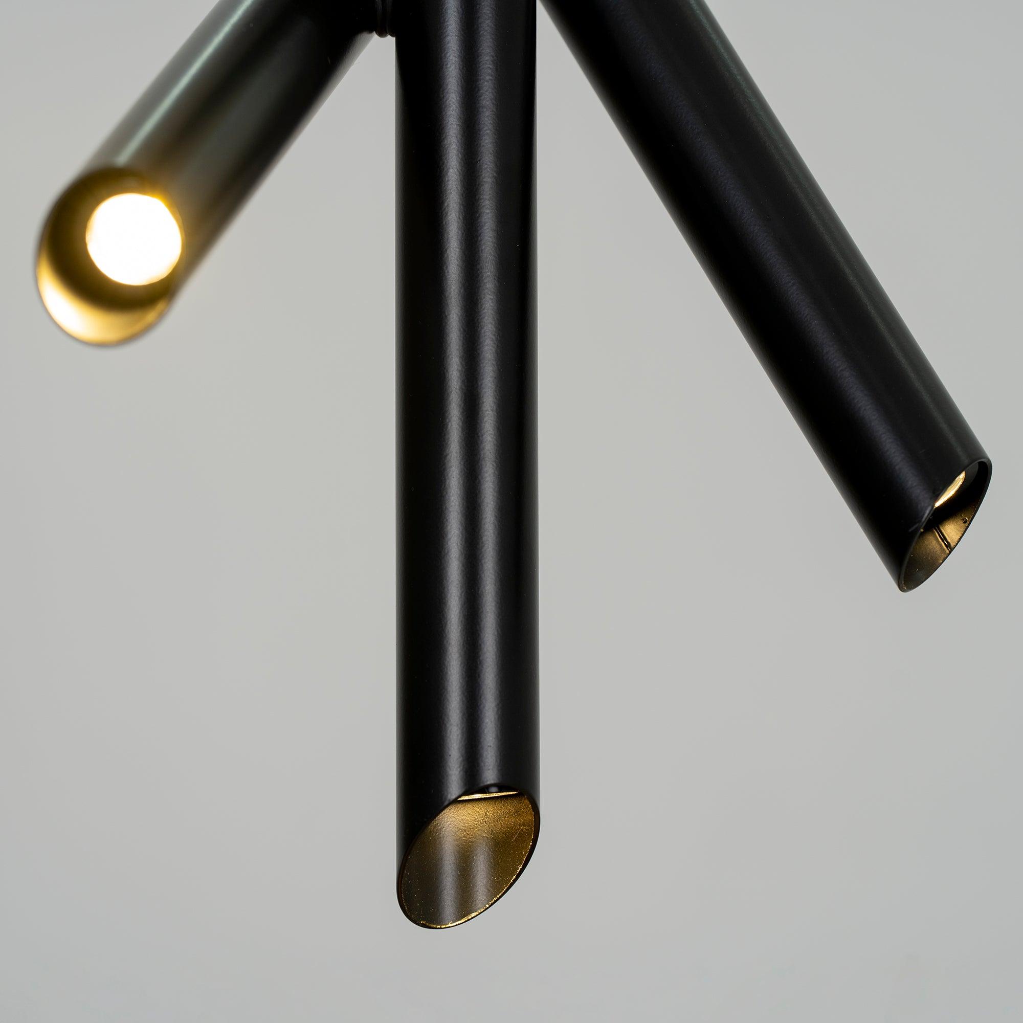 Solara Lampe suspendue tubes aluminium minimaliste - Neutralighting