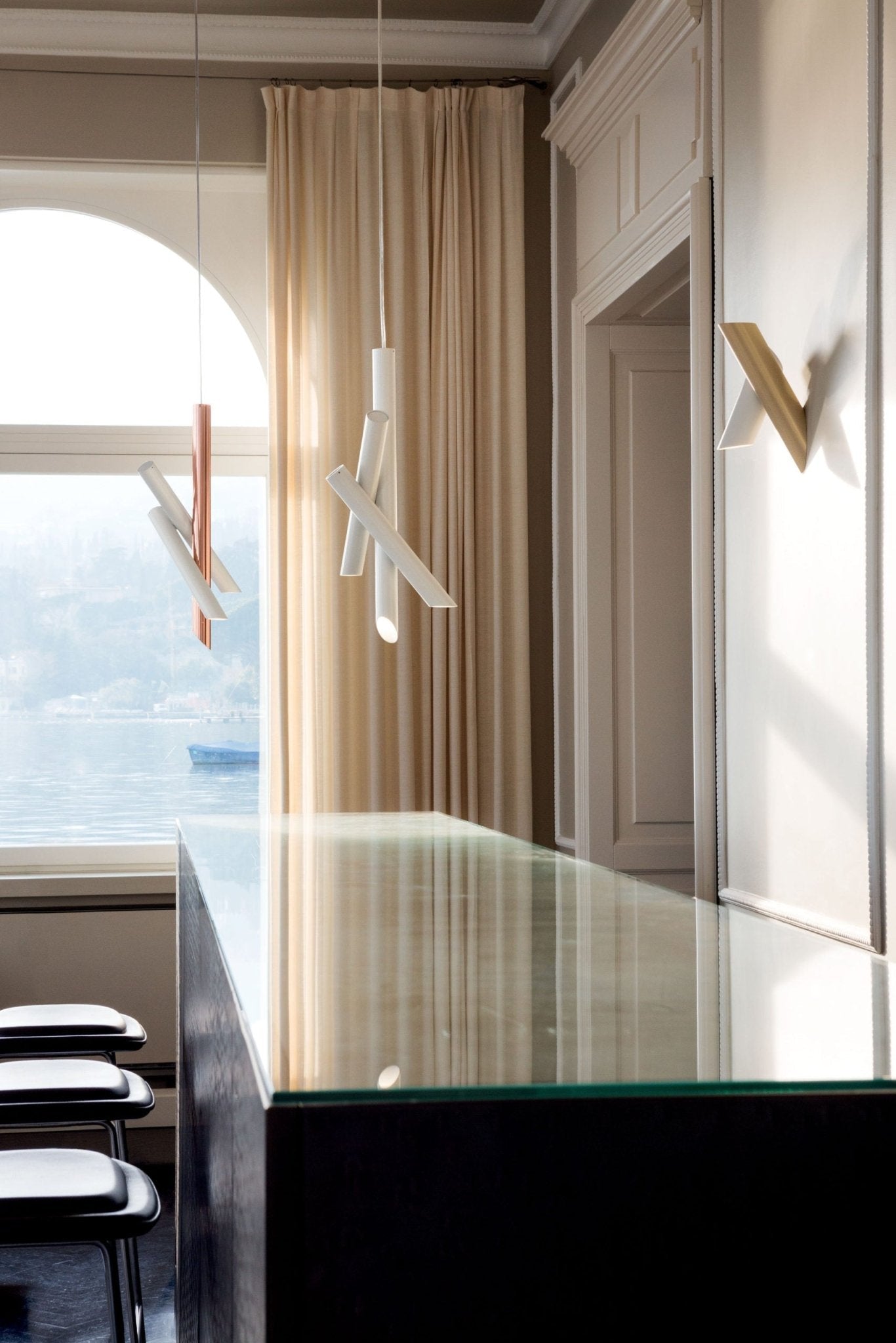 Luna Lampe Murale Métallique Minimaliste - Neutralighting