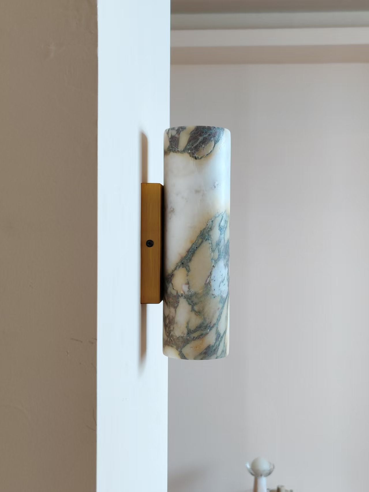 Tubular Applique Murale Marbre Métal Minimaliste Moderne - Neutralighting