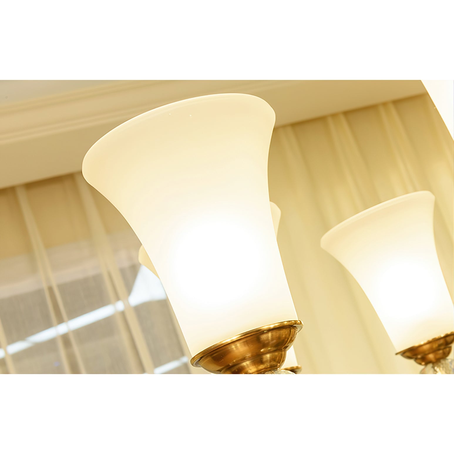 Ordoran Lustre Laiton Verre Industriel Vintage - Neutralighting