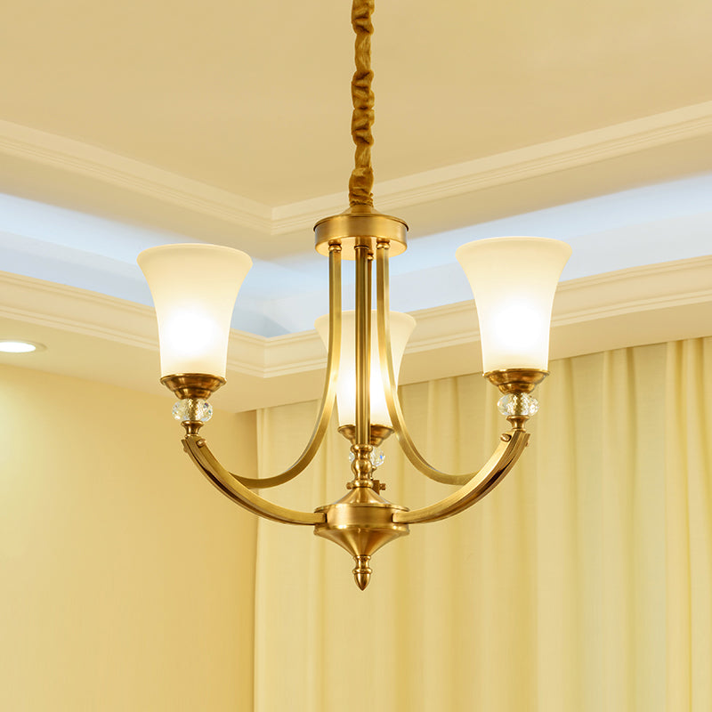 Ordoran Lustre Laiton Verre Industriel Vintage - Neutralighting