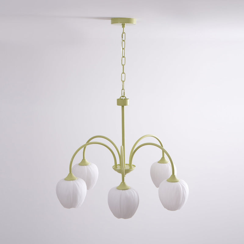 Viloror Lustre Métal Verre Créativité Individuelle Matcha - Neutralighting