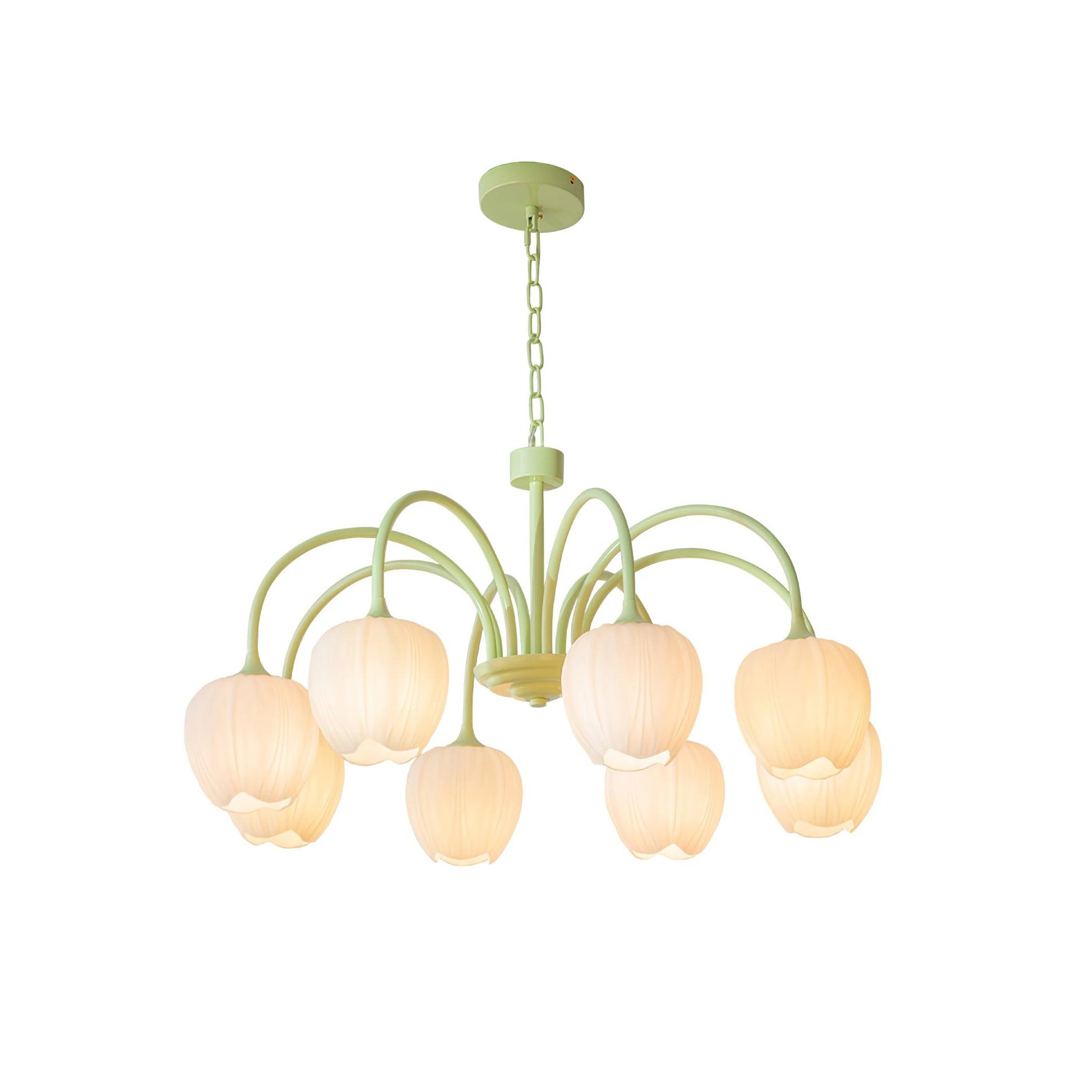 Viloror Lustre Métal Verre Créativité Individuelle Matcha - Neutralighting