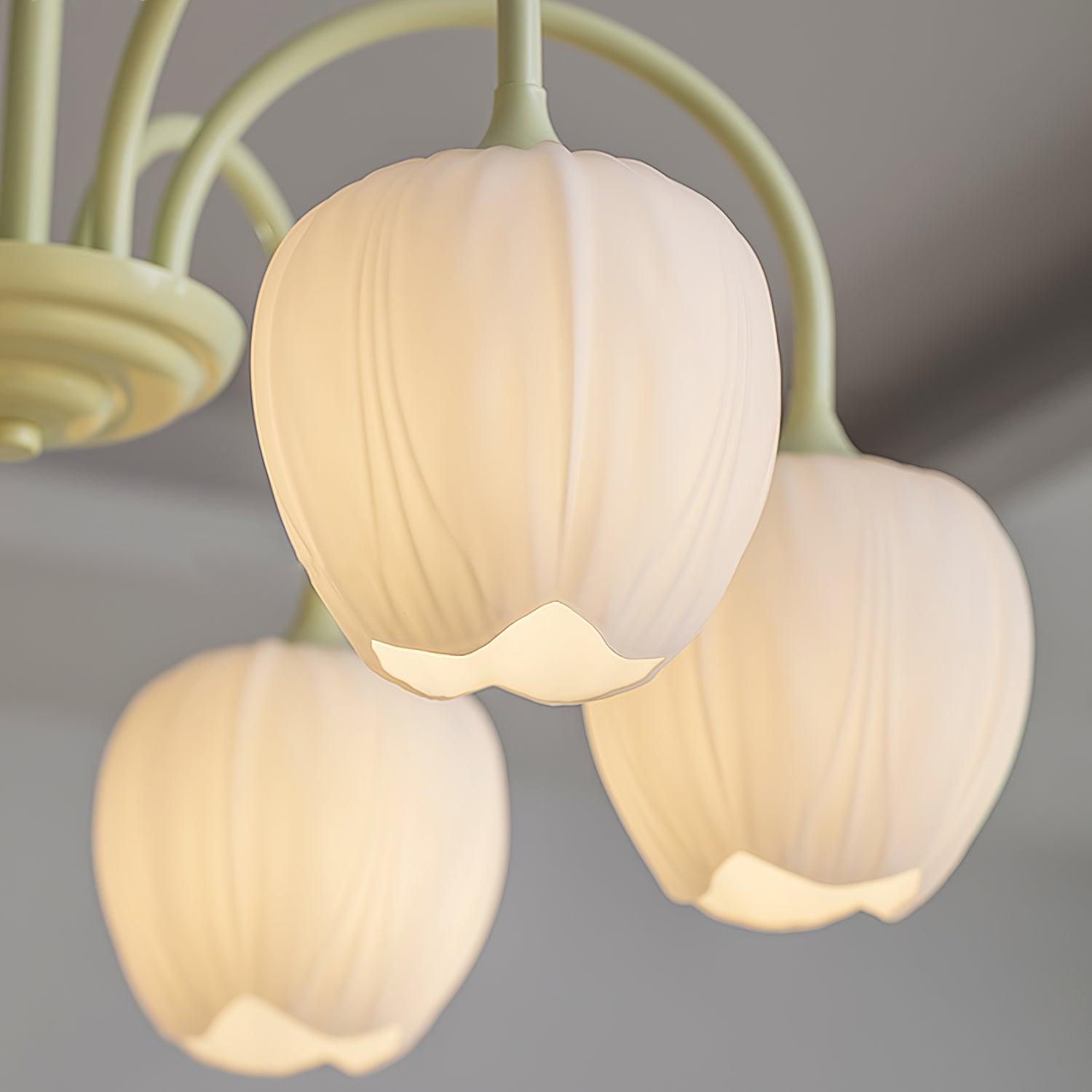 Tulip Lustres Rafraîchissants en Verre - Neutralighting