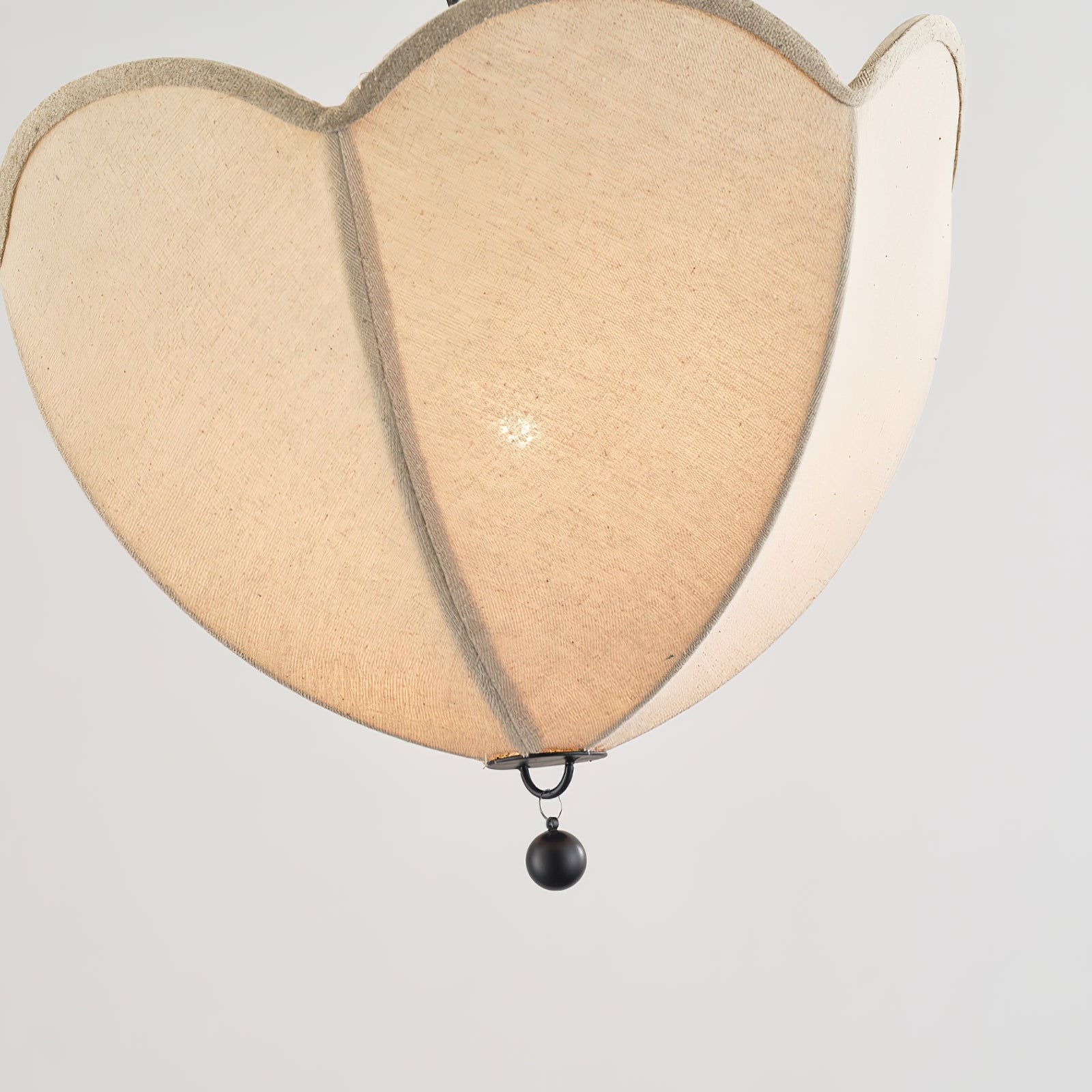 Cimararae Suspension Métal Tissu Scoop Vintage - Neutralighting
