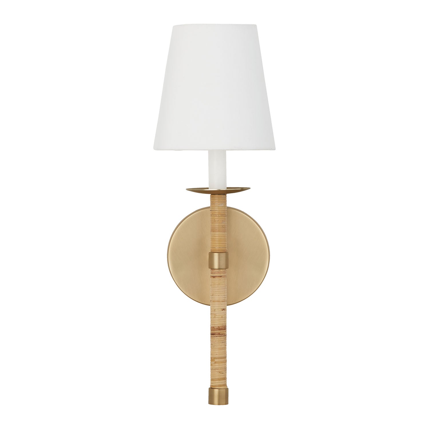 Conoror Applique Murale Laiton Tissu Élégance Vintage - Neutralighting