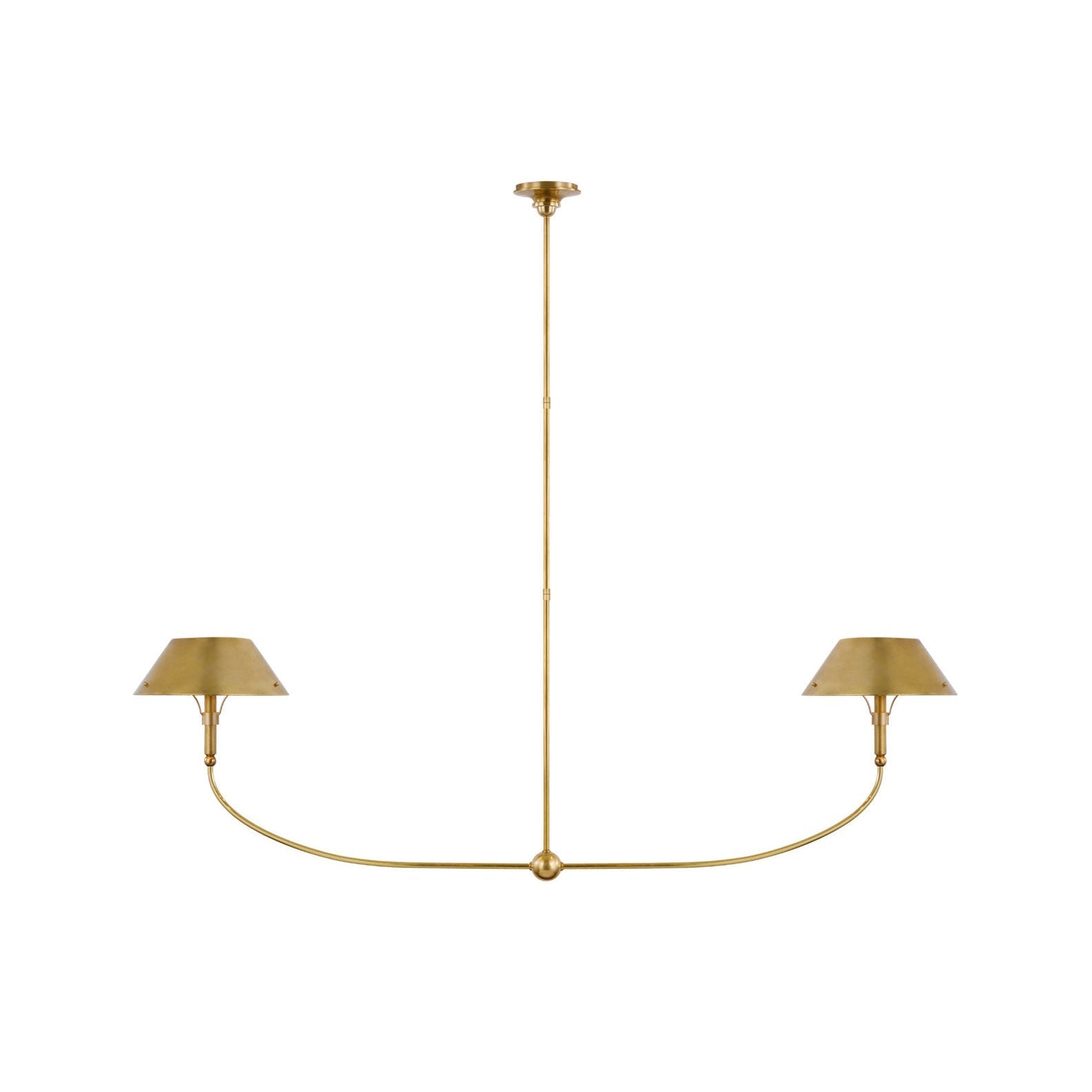 Turlington Lustre Laiton Métal Industriel Vintage - Neutralighting