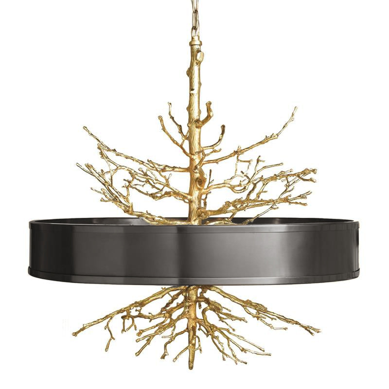 Arvele Lustre Laiton Métal Créativité Individuelle - Neutralighting
