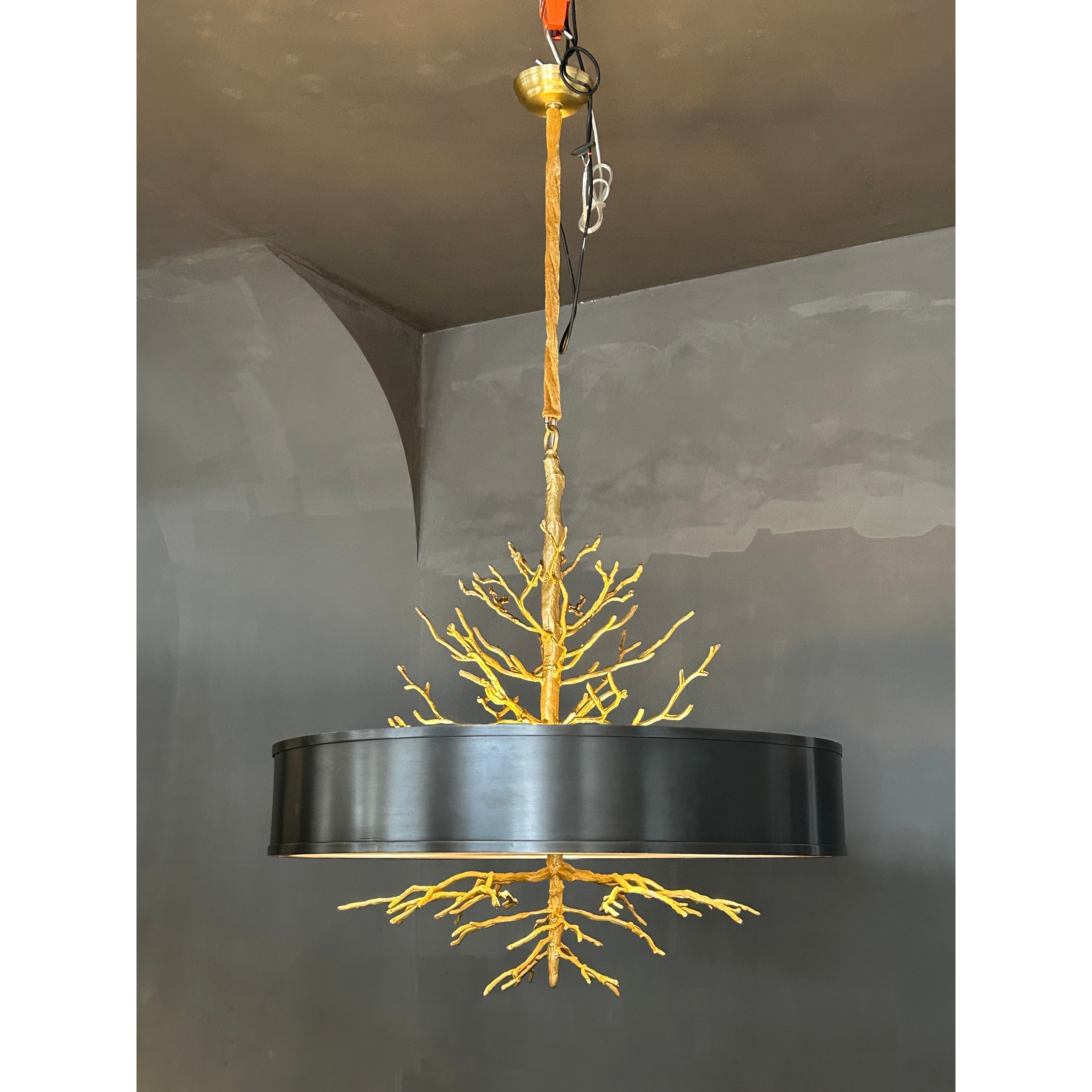 Arvele Lustre Laiton Métal Créativité Individuelle - Neutralighting