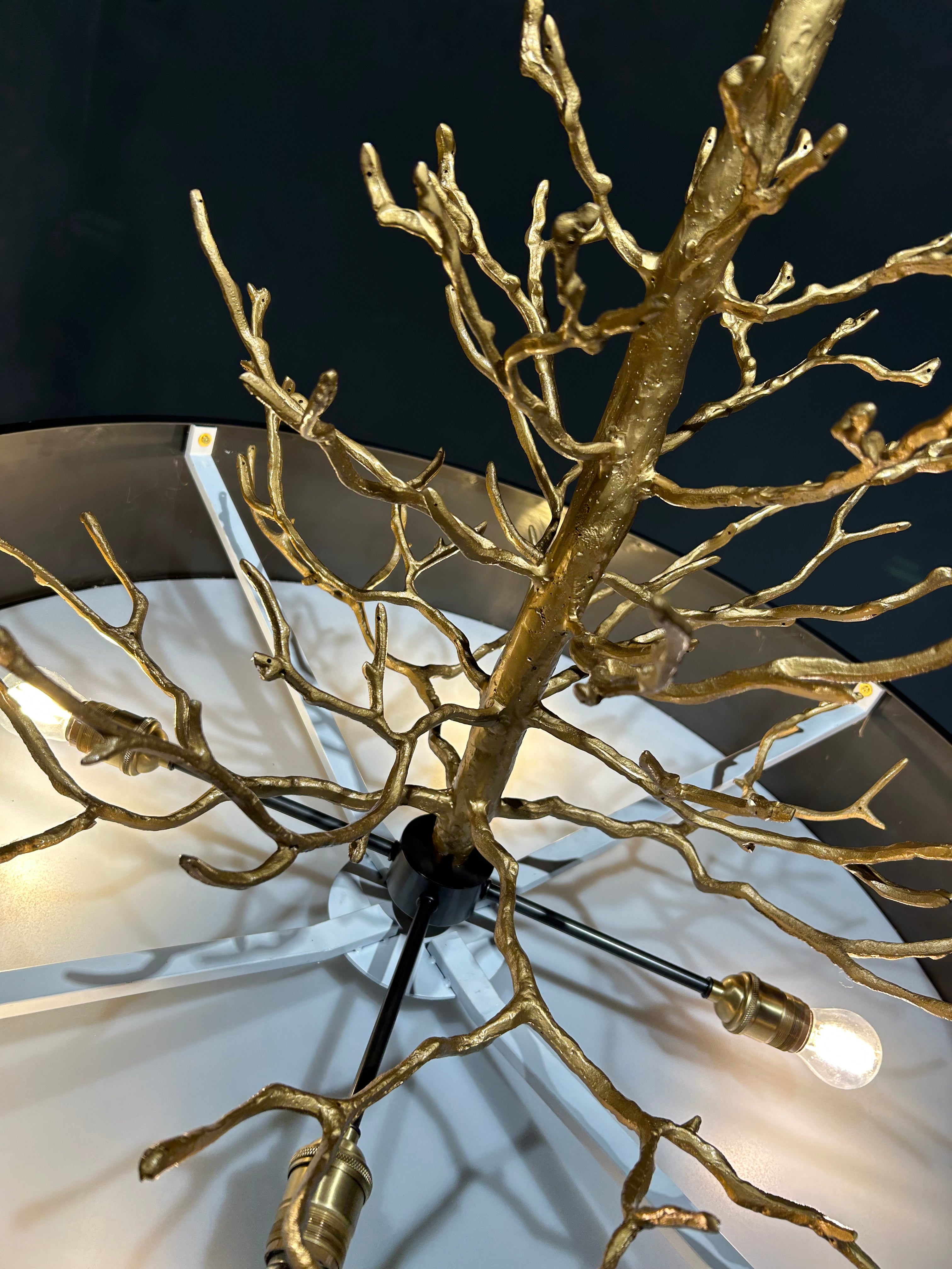 Arvele Lustre Laiton Métal Créativité Individuelle - Neutralighting