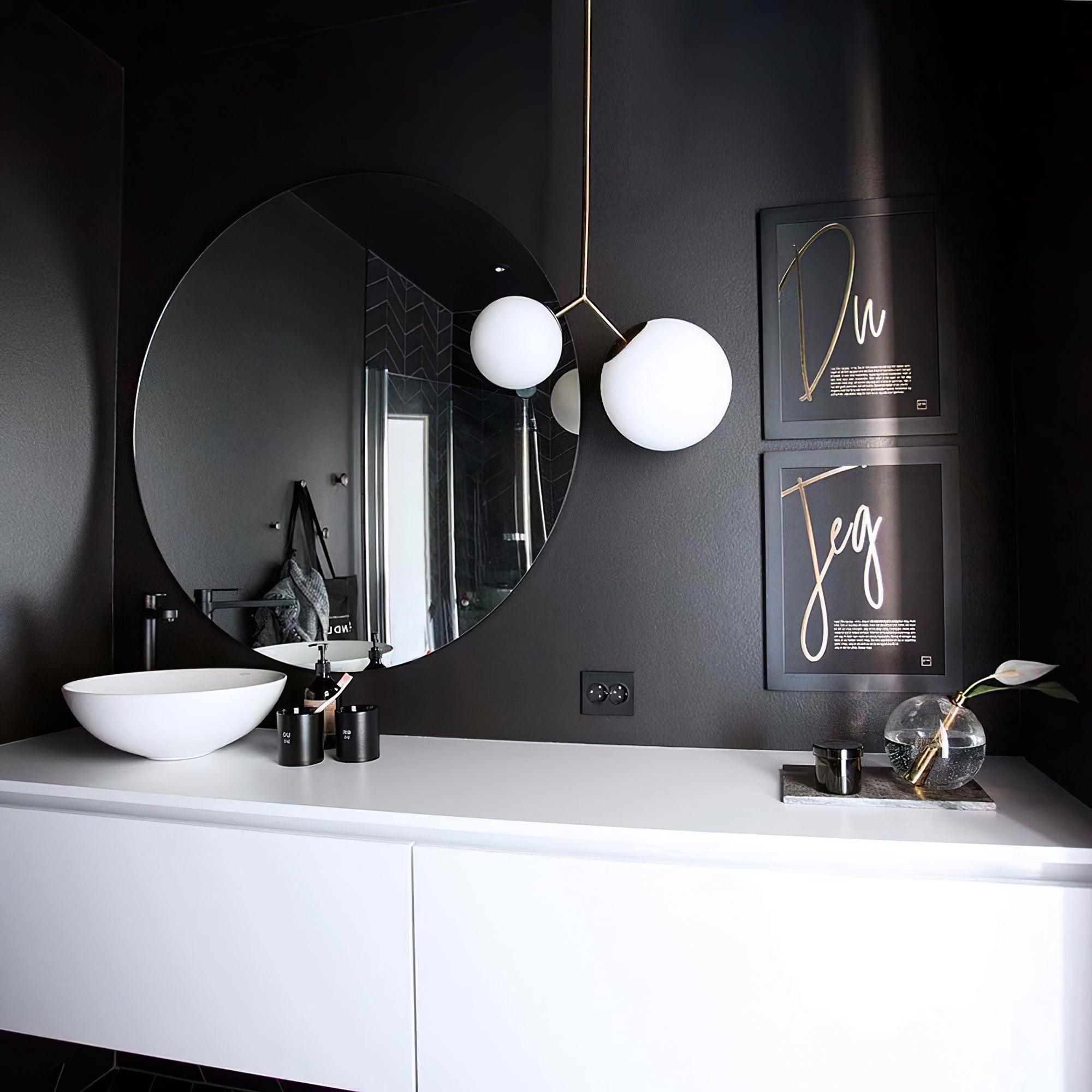 Twis Lampe Pendante Verre Dépoli Fumé Minimaliste - Neutralighting