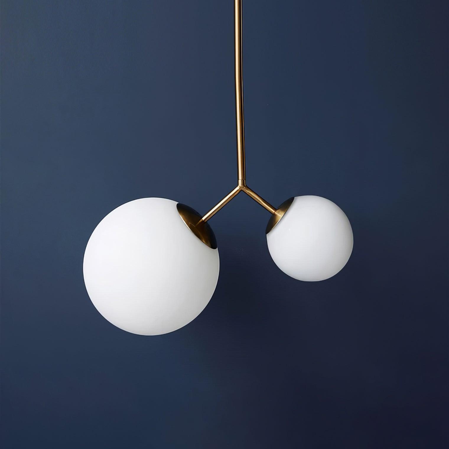 Twis Lampe Pendante Verre Dépoli Fumé Minimaliste - Neutralighting