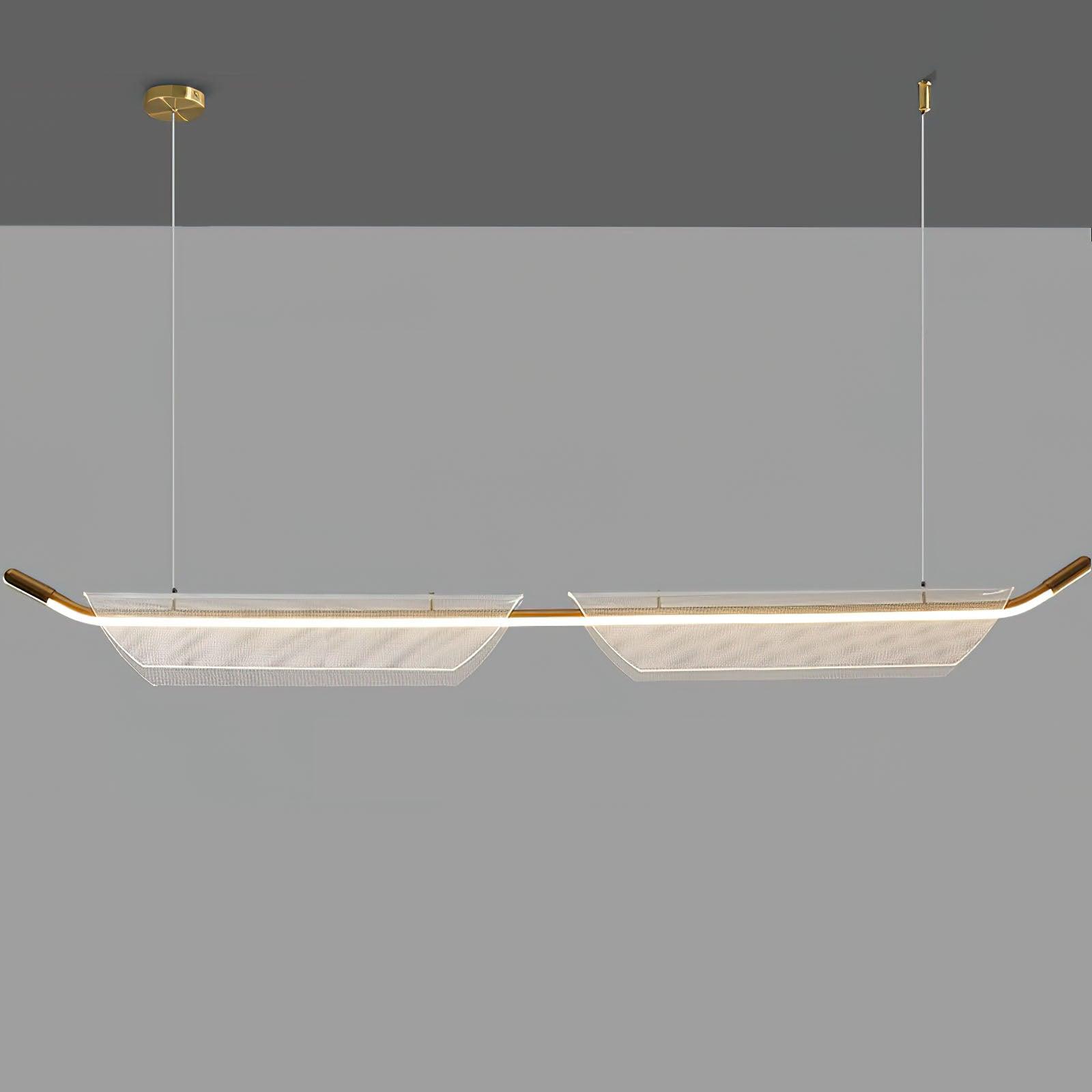 Vire Suspension Lampe Minimaliste en Acrylique - Neutralighting