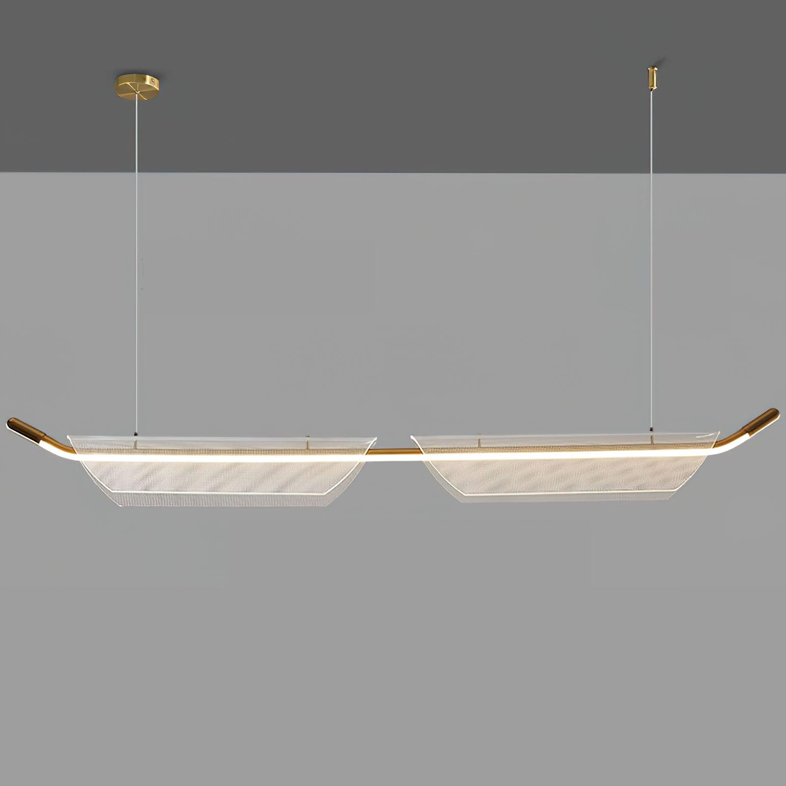 Vire Suspension Lampe Minimaliste en Acrylique - Neutralighting