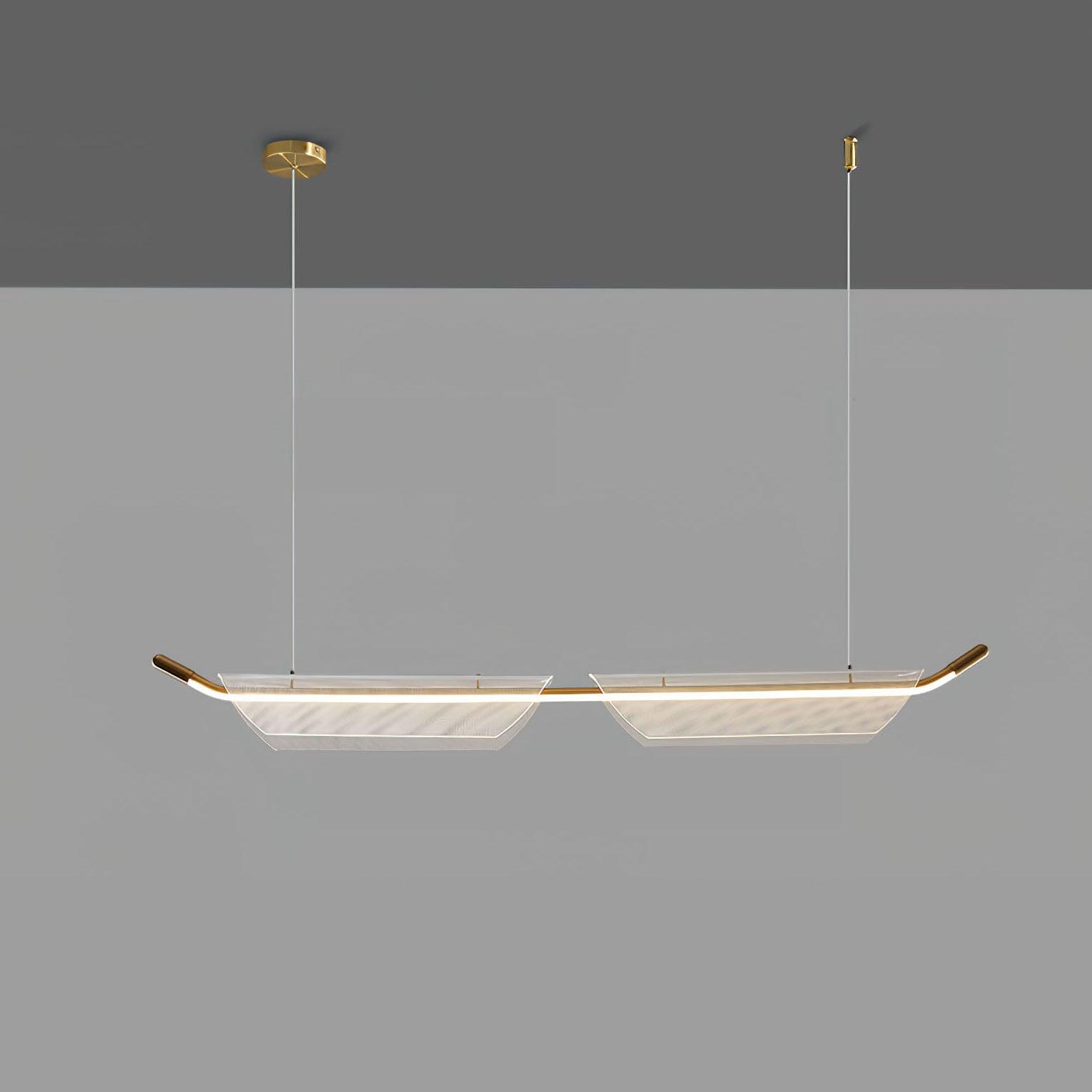 Vire Suspension Lampe Minimaliste en Acrylique - Neutralighting