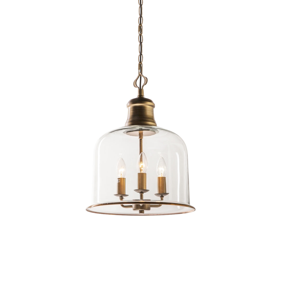 Sysolion Suspension Métal Verre Élégance Vintage - Neutralighting