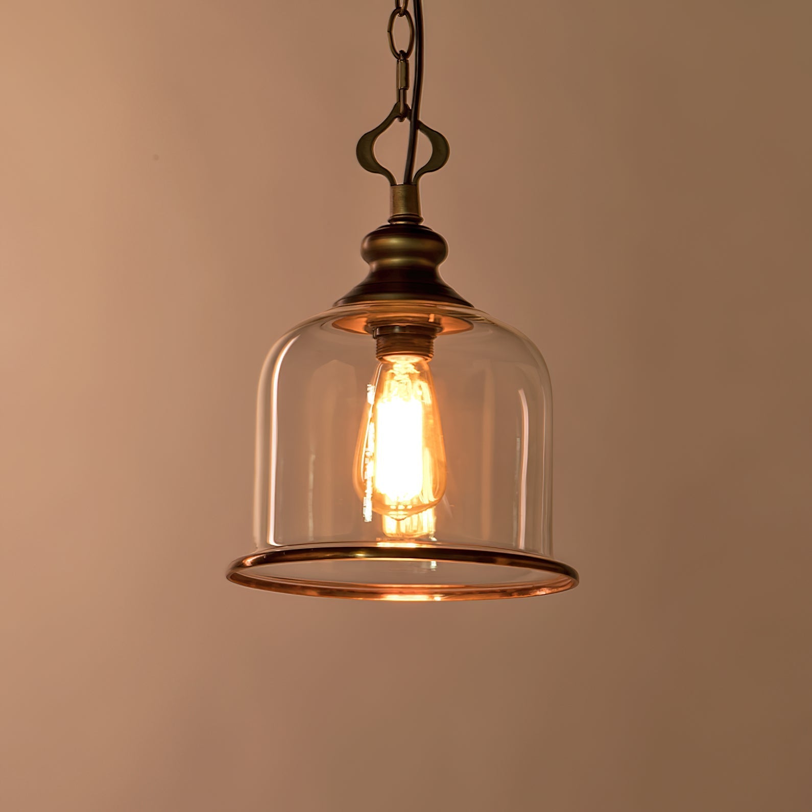 Sysolion Suspension Métal Verre Élégance Vintage - Neutralighting