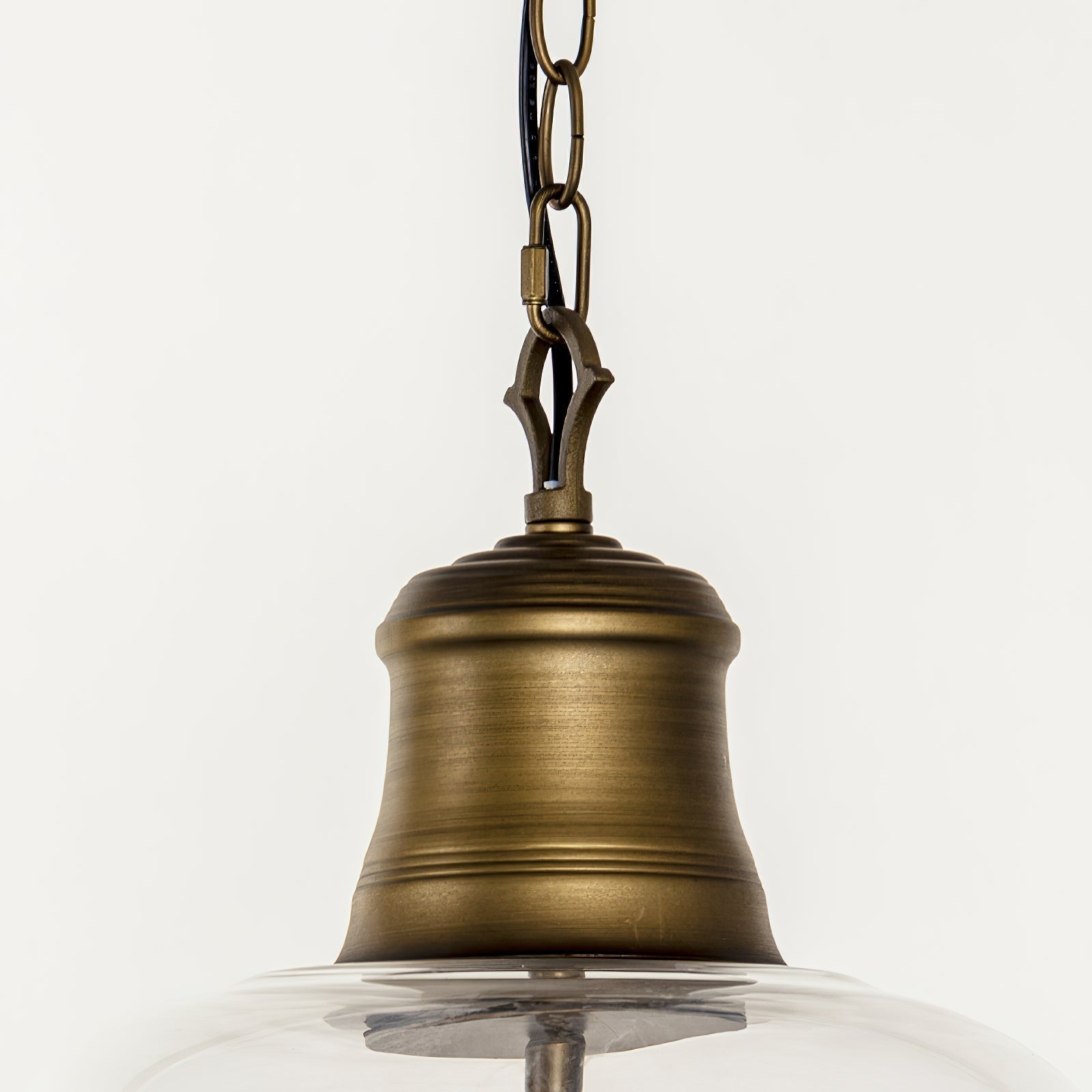 Sysolion Suspension Métal Verre Élégance Vintage - Neutralighting