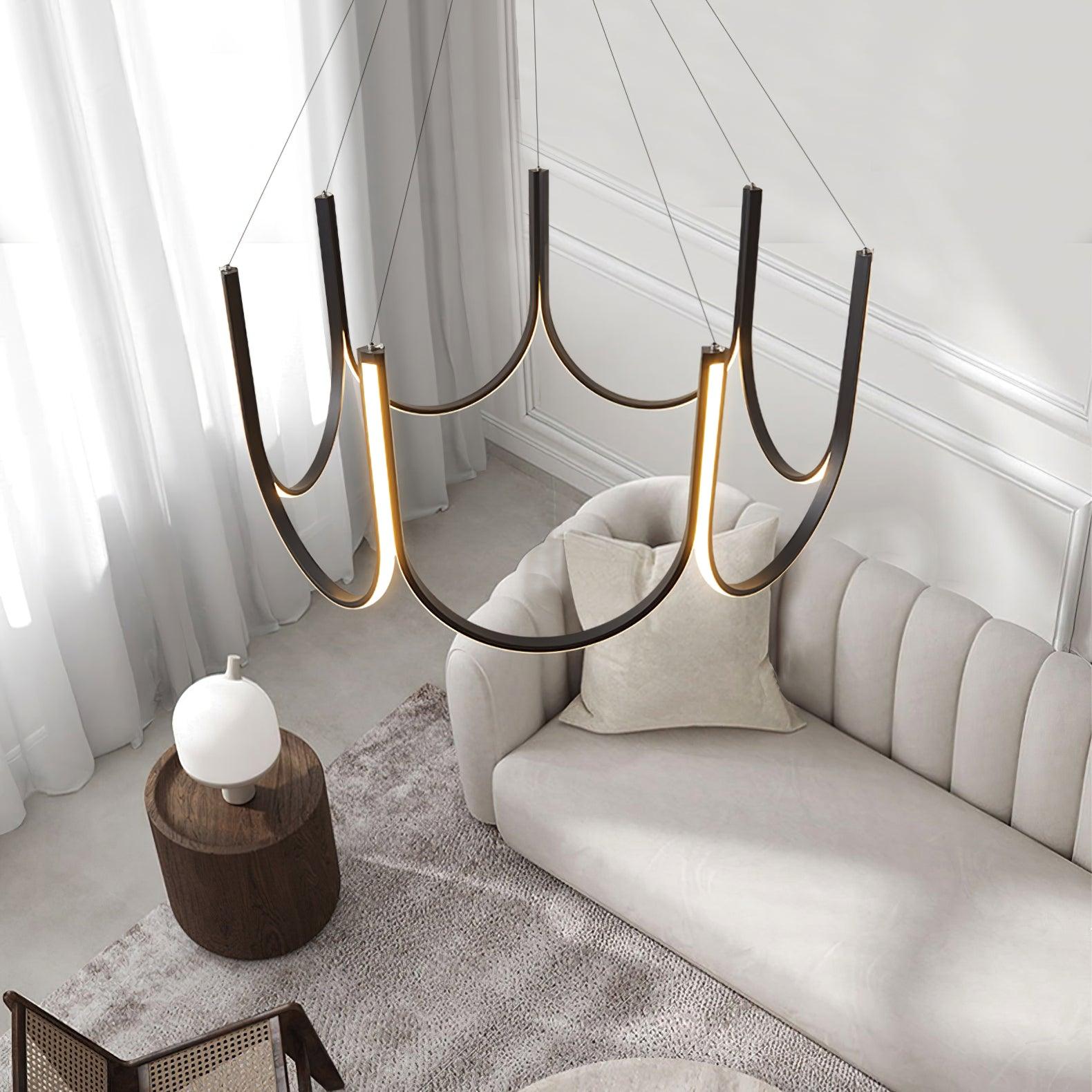 Peyton Lampe Pendante Noire Moderne - Neutralighting