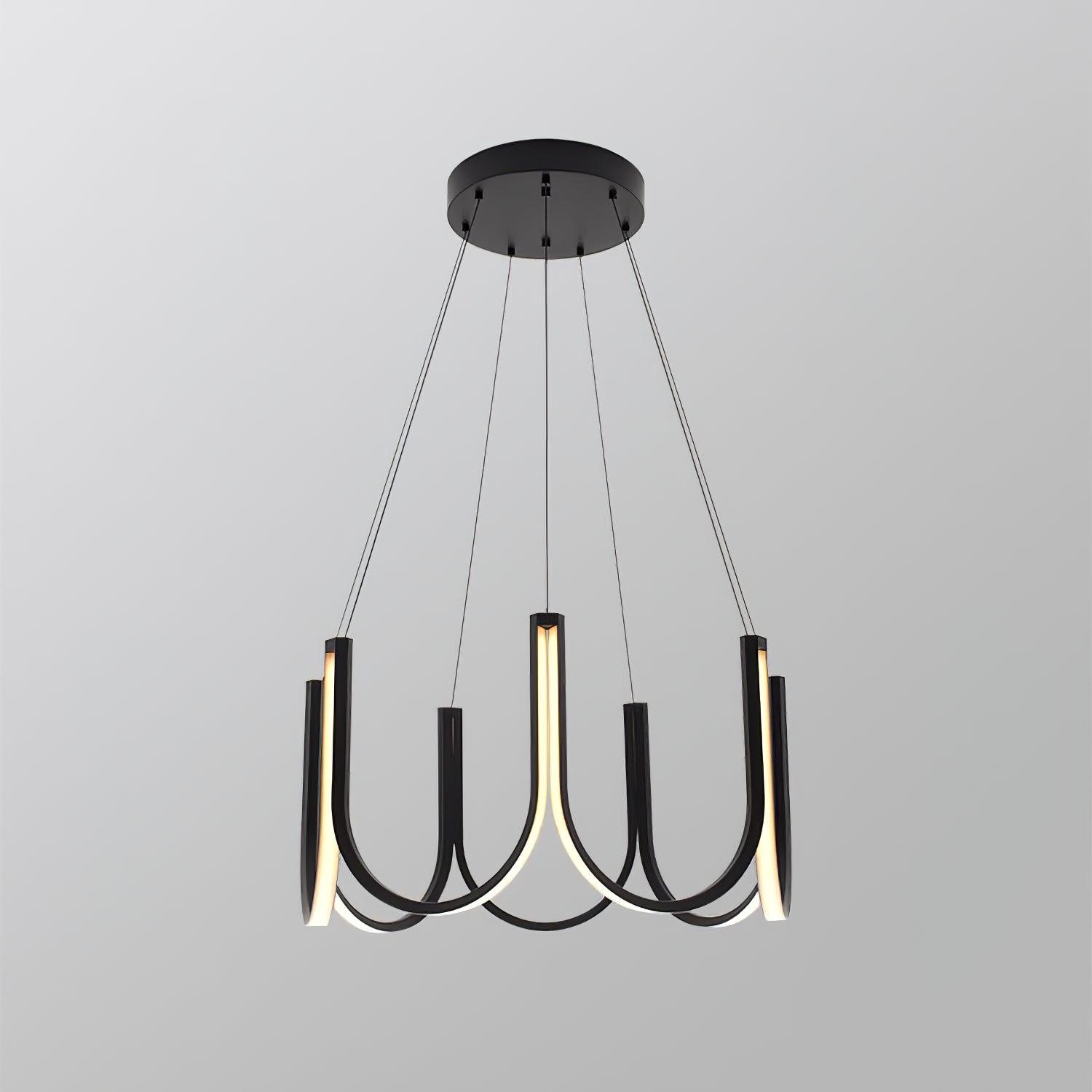 Peyton Lampe Pendante Noire Moderne - Neutralighting