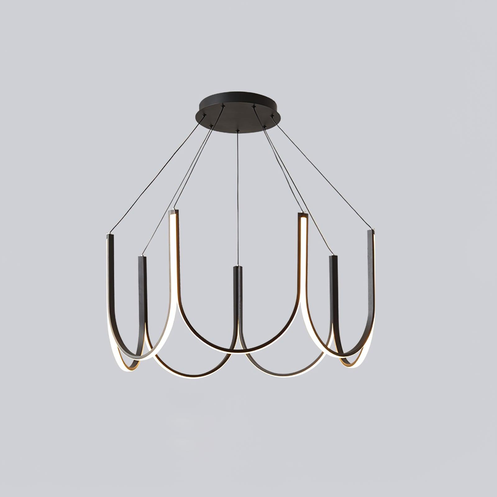 Peyton Lampe Pendante Noire Moderne - Neutralighting