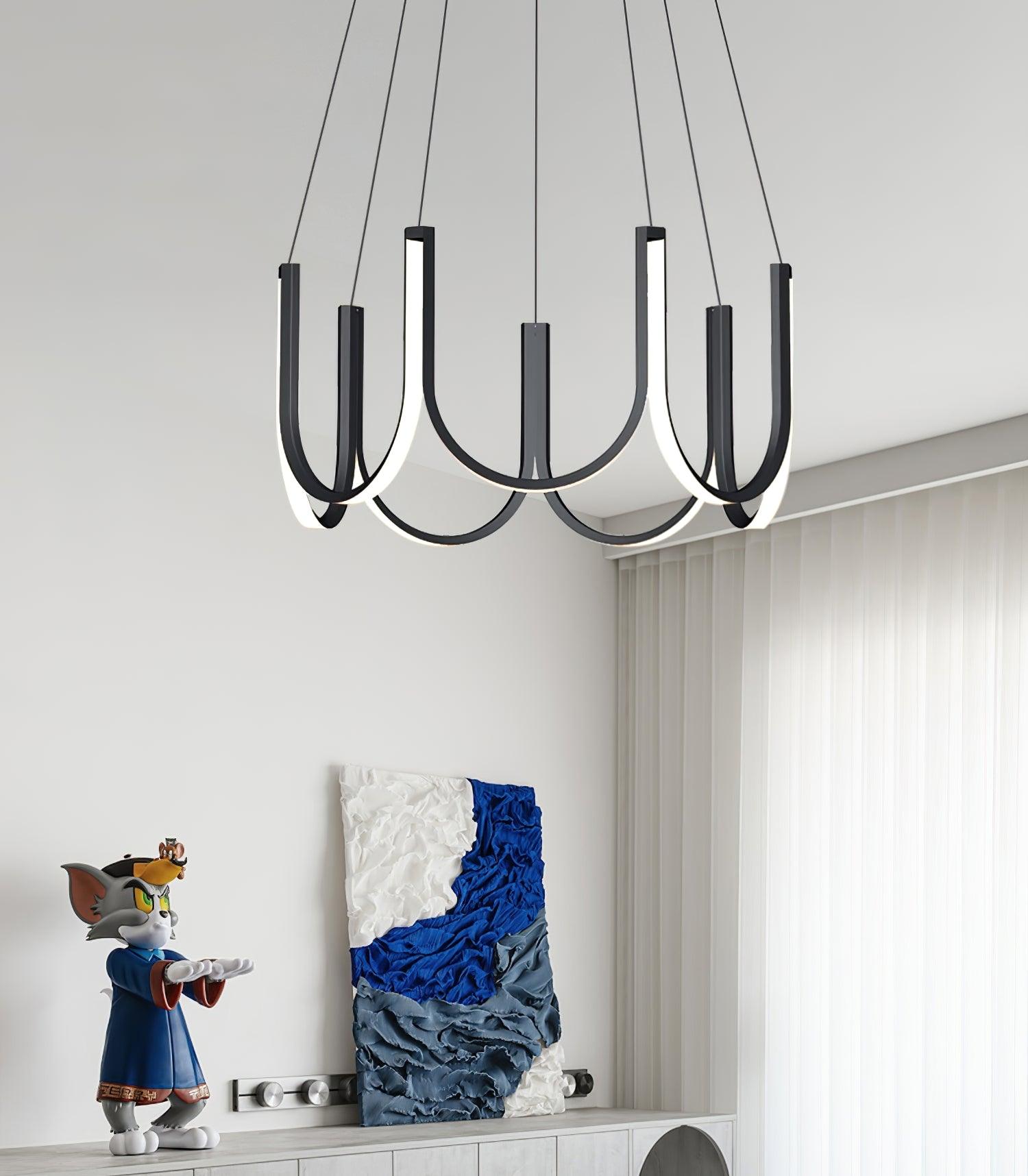 Peyton Lampe Pendante Noire Moderne - Neutralighting