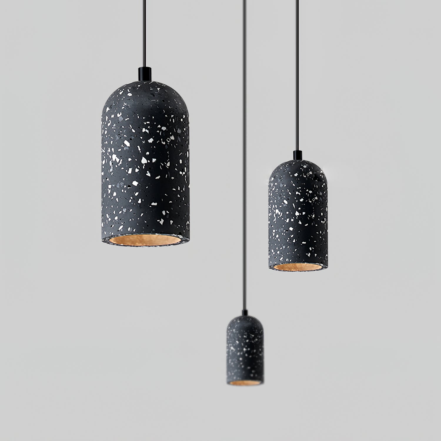 Zeloran Suspension Industrielle en Terrazzo - Neutralighting